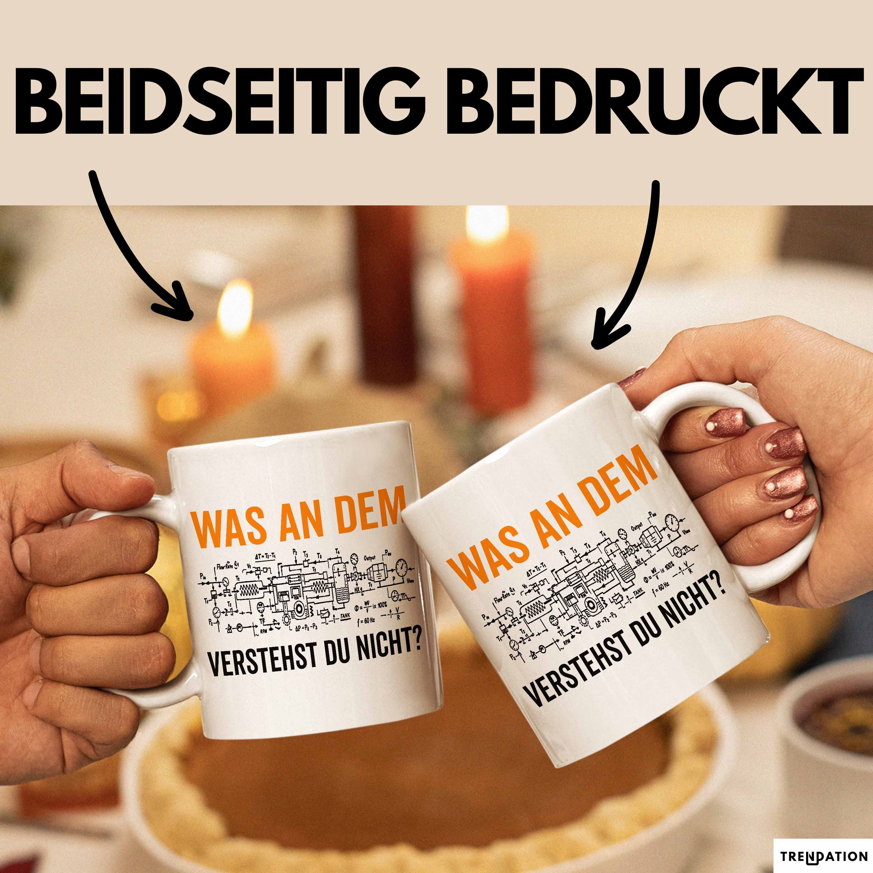 Trendation Tasse Maschinenbauingenieur Ingenieurwesen Tasse Geschenk Lustige Geschenkid, Keramik