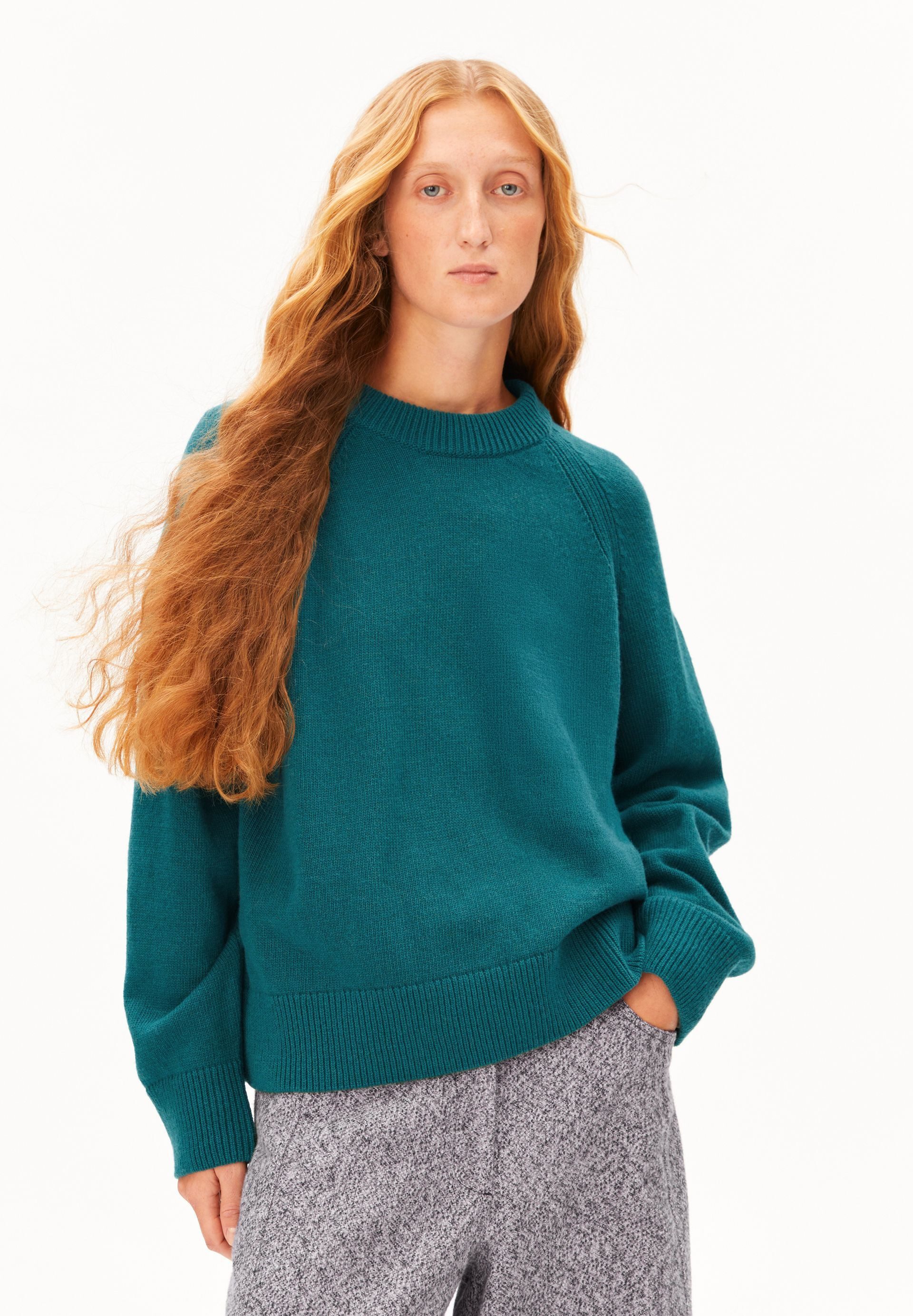 Armedangels Strickpullover WOOL KNIT Loose Fit