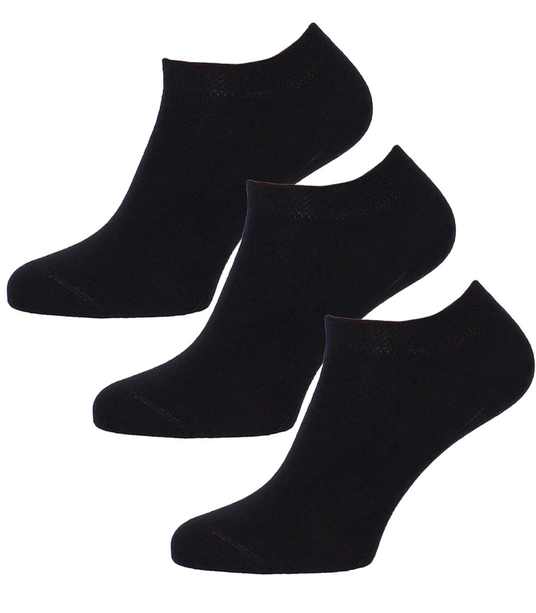 Wilox Sneakersocken Unisex DAILY LIFE (Spar-Pack, 3-Paar, 3er-Pack) aus hautfreundlicher Baumwolle