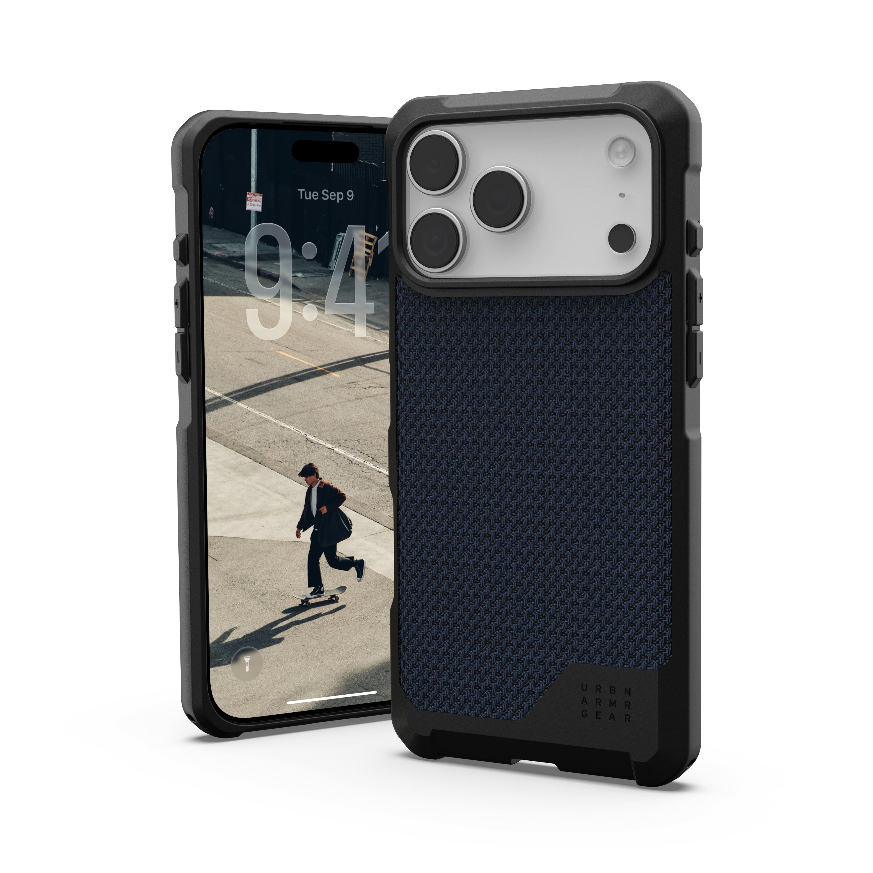 Urban Armor Gear Smartphone-Hülle Metropolis LT - iPhone 17 Pro Max MagSafe Hülle, [MagSafe optimiert, Fallschutz nach Militärstandard]