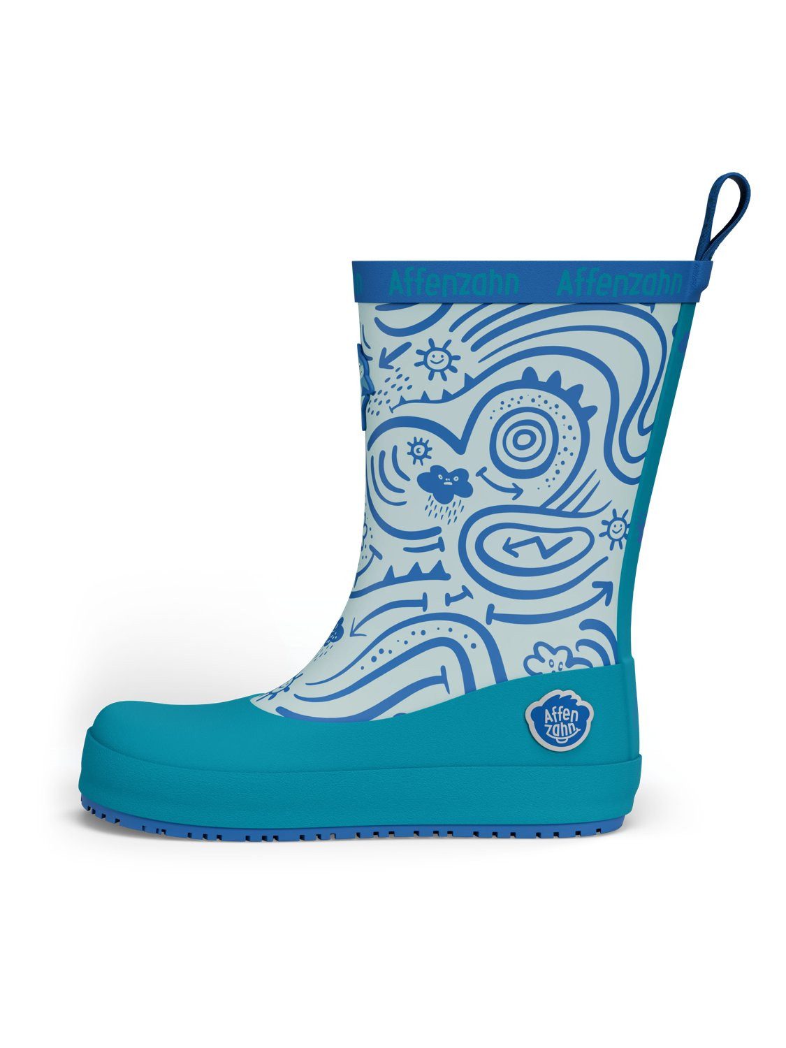 Affenzahn Vegan Plashy Gummistiefel nach Barfußschuhprinzip – Bild 4 von 5
