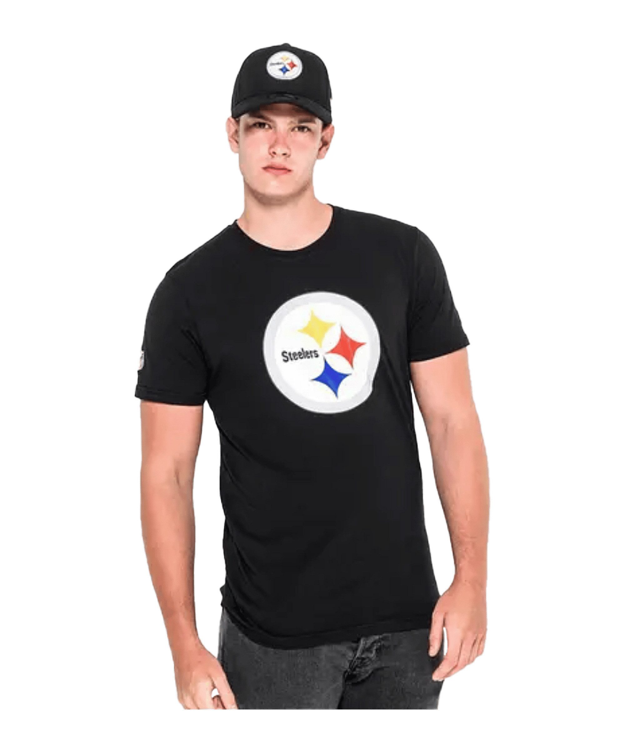 New Era T-Shirt New Era Nflpittsburh Steelers Team Logo T-Shirt Baumwolle