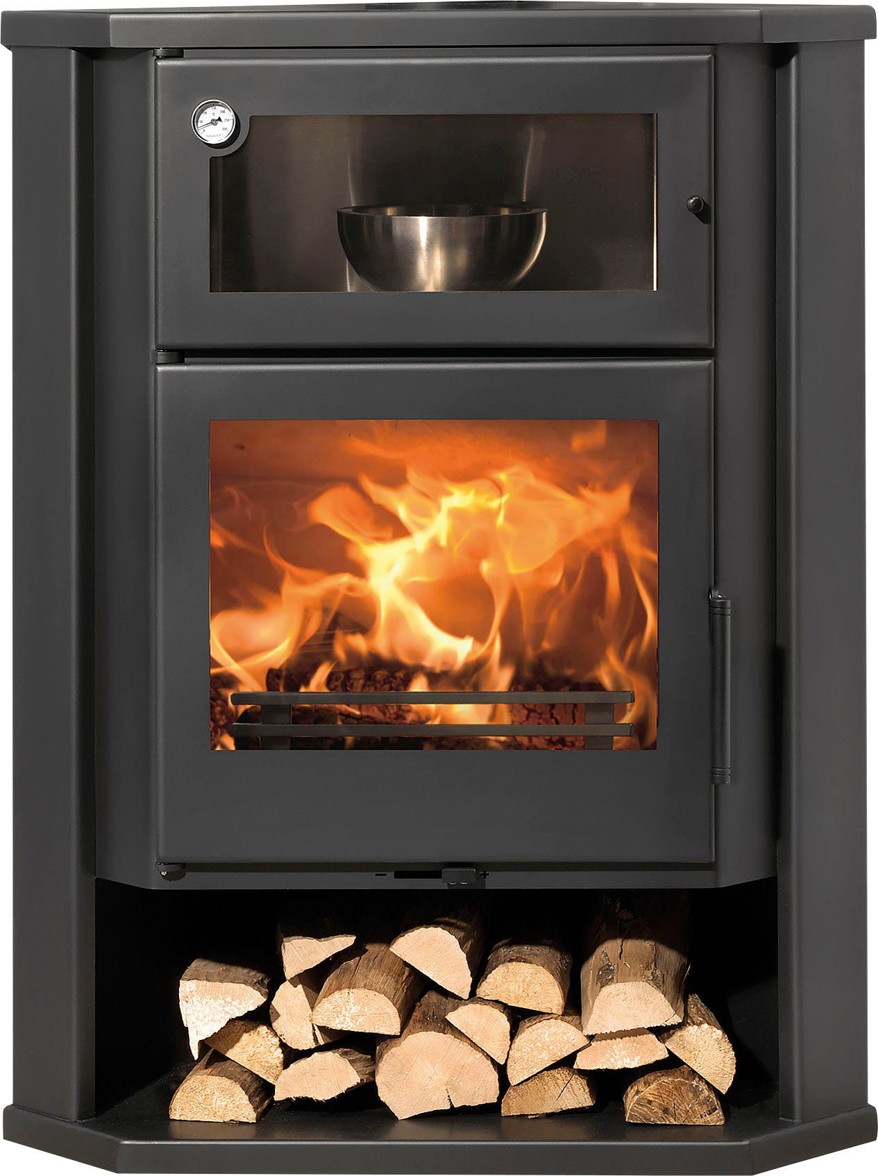 Panadero Kaminofen Kaminofen Coimbra Ecodesign, 7 kW, Zeitbrand