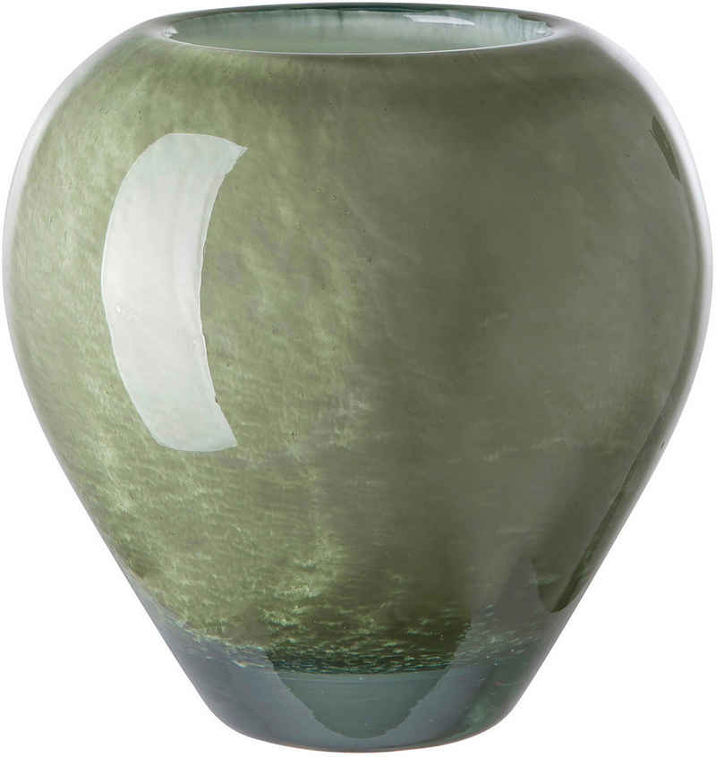 Fink Tischvase Lesly (1 St), Vase aus Glas, Dekovase, Gefäß für Blumen, Höhe ca. 14 cm
