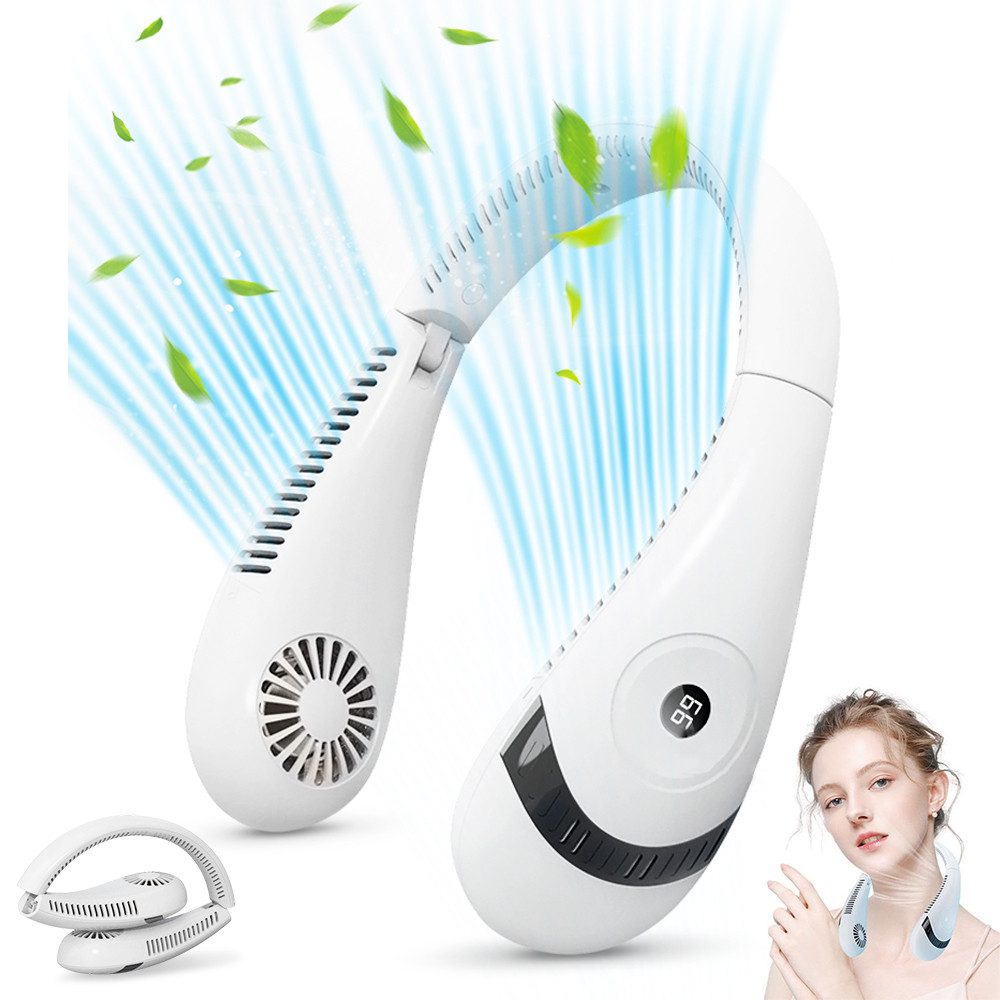 BlingBin Umhängeventilator Nackenventilator, USB Ventilator, Faltbarer günstig online kaufen