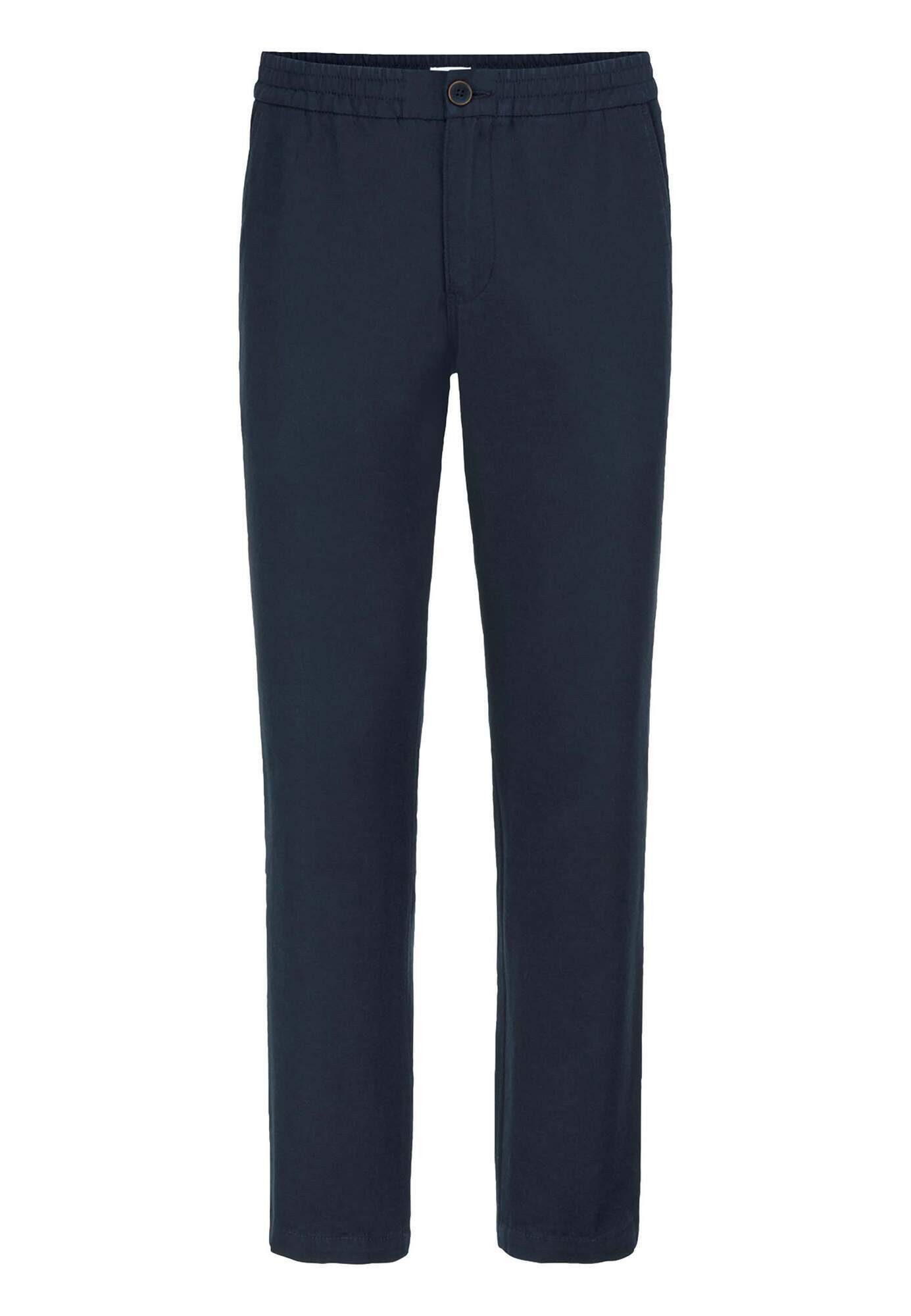 Hessnatur Stoffhose aus Bio-Baumwolle mit Leinen günstig online kaufen