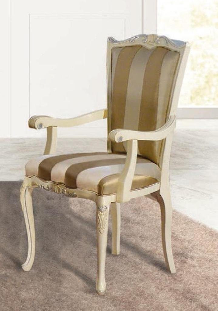 JVmoebel Stuhl, Stuhl Klassischer Design 1 Sitzer Lehnstuhl Holz Stühle Italienische