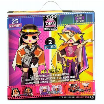 MGA ENTERTAINMENT Anziehpuppe Ms. Direct Fashion Puppe L.O.L. Surprise O.M.G. Movie Magic LOL