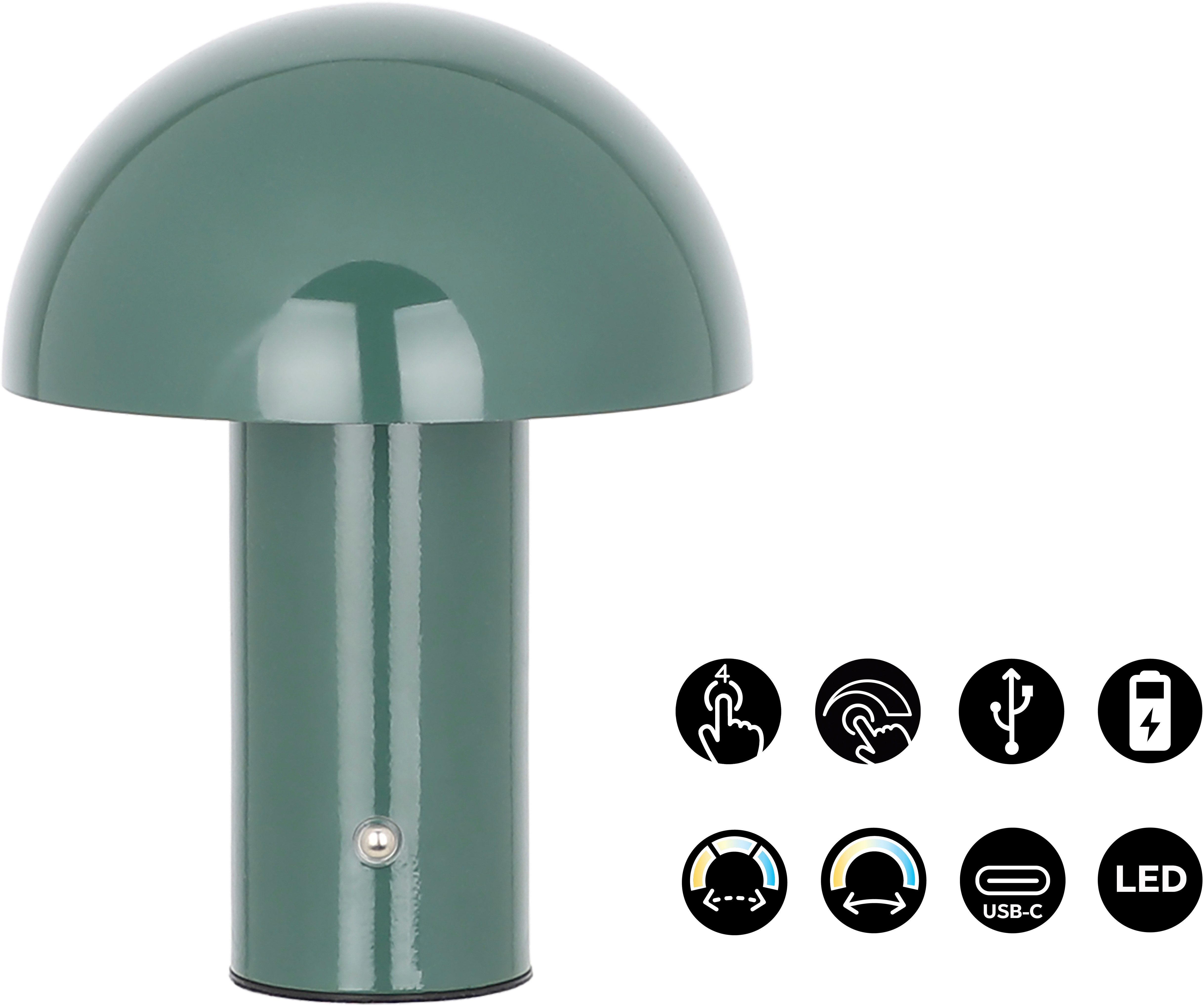 s.Oliver LED Tischleuchte Hillu, mehrere Helligkeitsstufen, LED fest integr günstig online kaufen