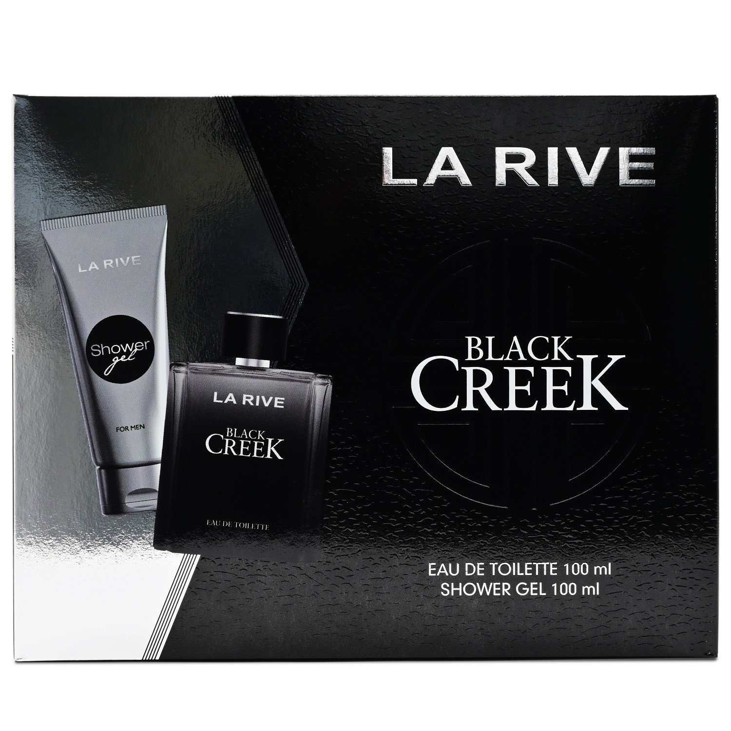 La Rive Duschbad Duft-Set - Creek Toilette - & - RIVE de Eau Black LA Geschenkset