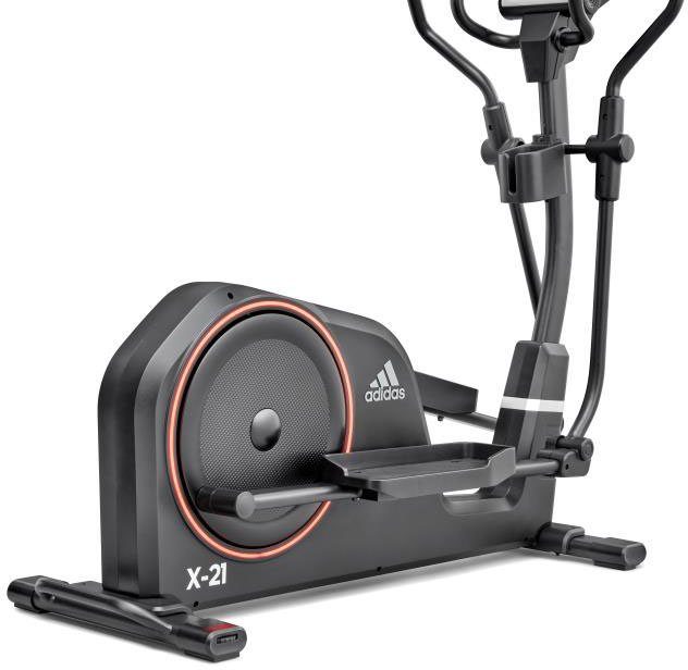 adidas Performance Crosstrainer-Ergometer X-21 (mit Tablet-Halterung, LED-Beleuchtung, mit Bluetooth und App-Funktion), 150 kg max. Benutzergewicht, 24 Widerstandsstufen