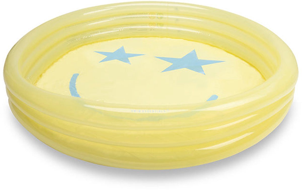 Swim Essentials Pool Swimming Pool 150 cm Yellow Smiley, Swimmingpool Planschbecken