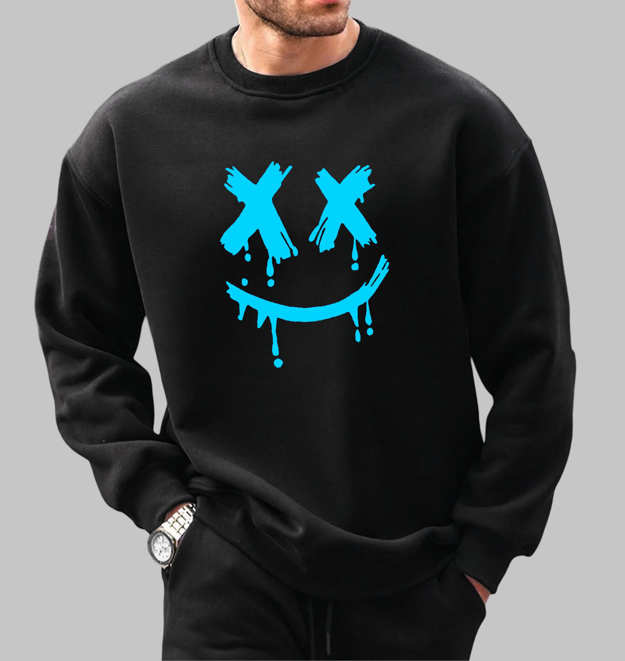 RMK Rundhalspullover Herren Pullover Sweatshirt Hoodie günstig online kaufen