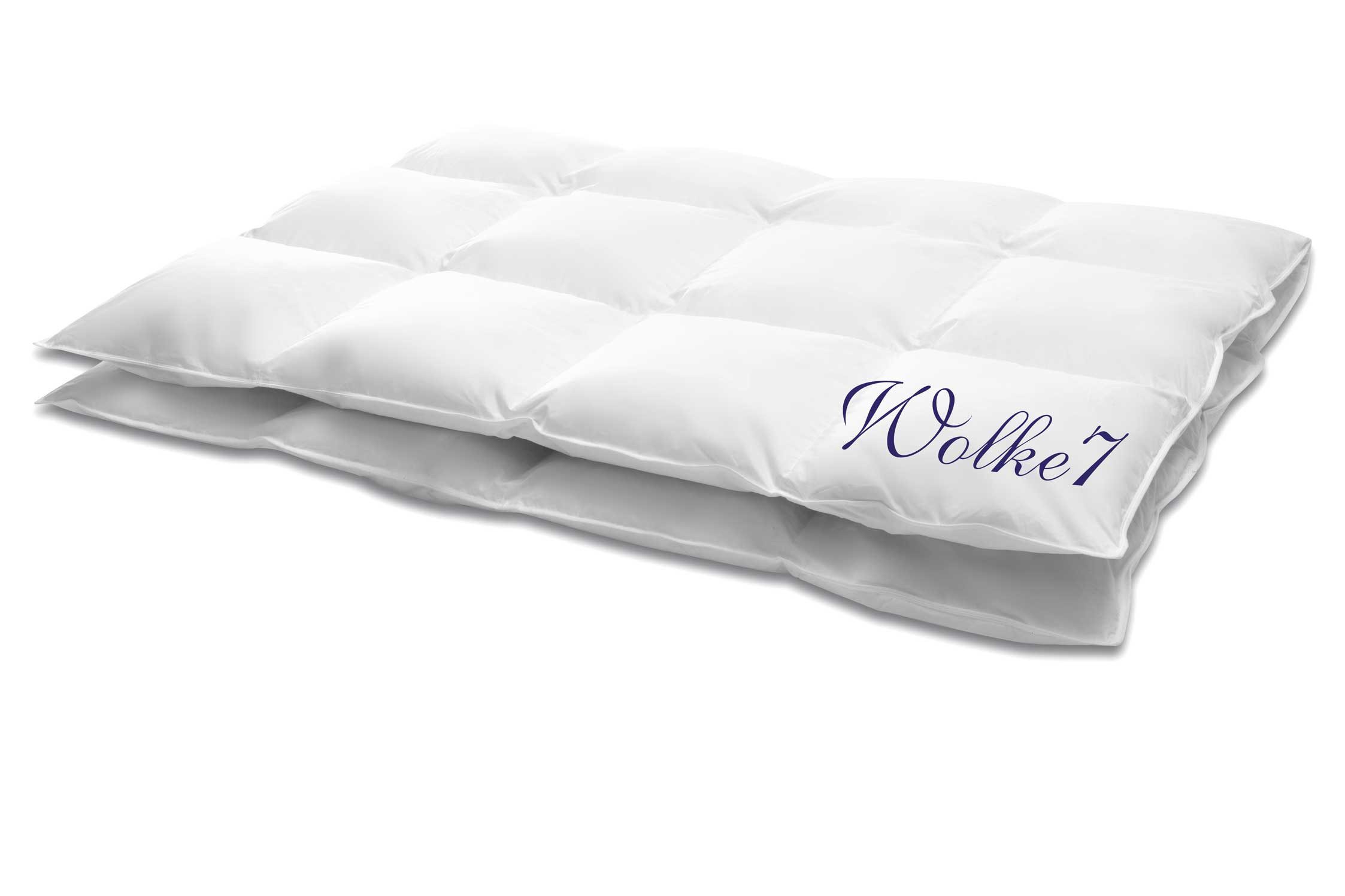 HANSKRUCHEN Daunenbettdecke Hanskruchen Daunendecke Wolke 7 Warm 155 x 220 cm, Bezug: 100% Baumwolle