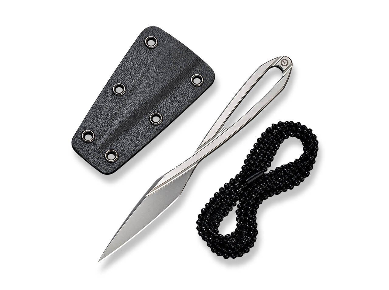 CIVIVI Universalmesser CIVIVI D-Art Kydexscheide Silver mit Neckknife