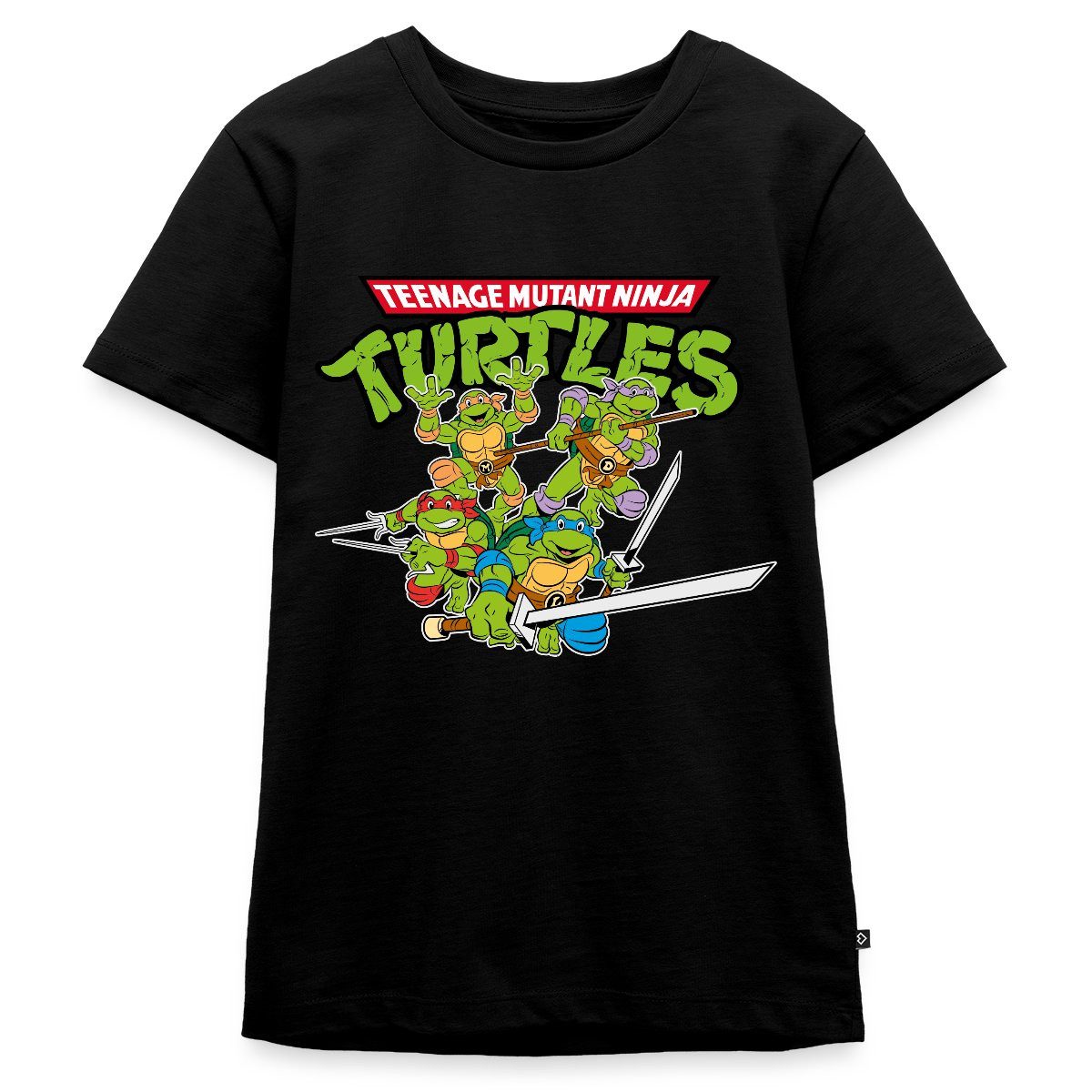 T-Shirt Teenage Mutant Ninja Turtles Logo Teenager Premium T-Shirt