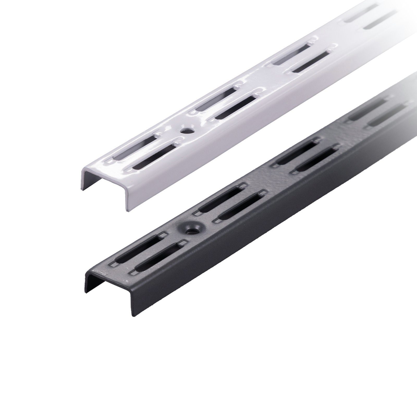 BOOMET Wandregalhalter Wandschienen für Regalsystem 2-reihig, günstig online kaufen