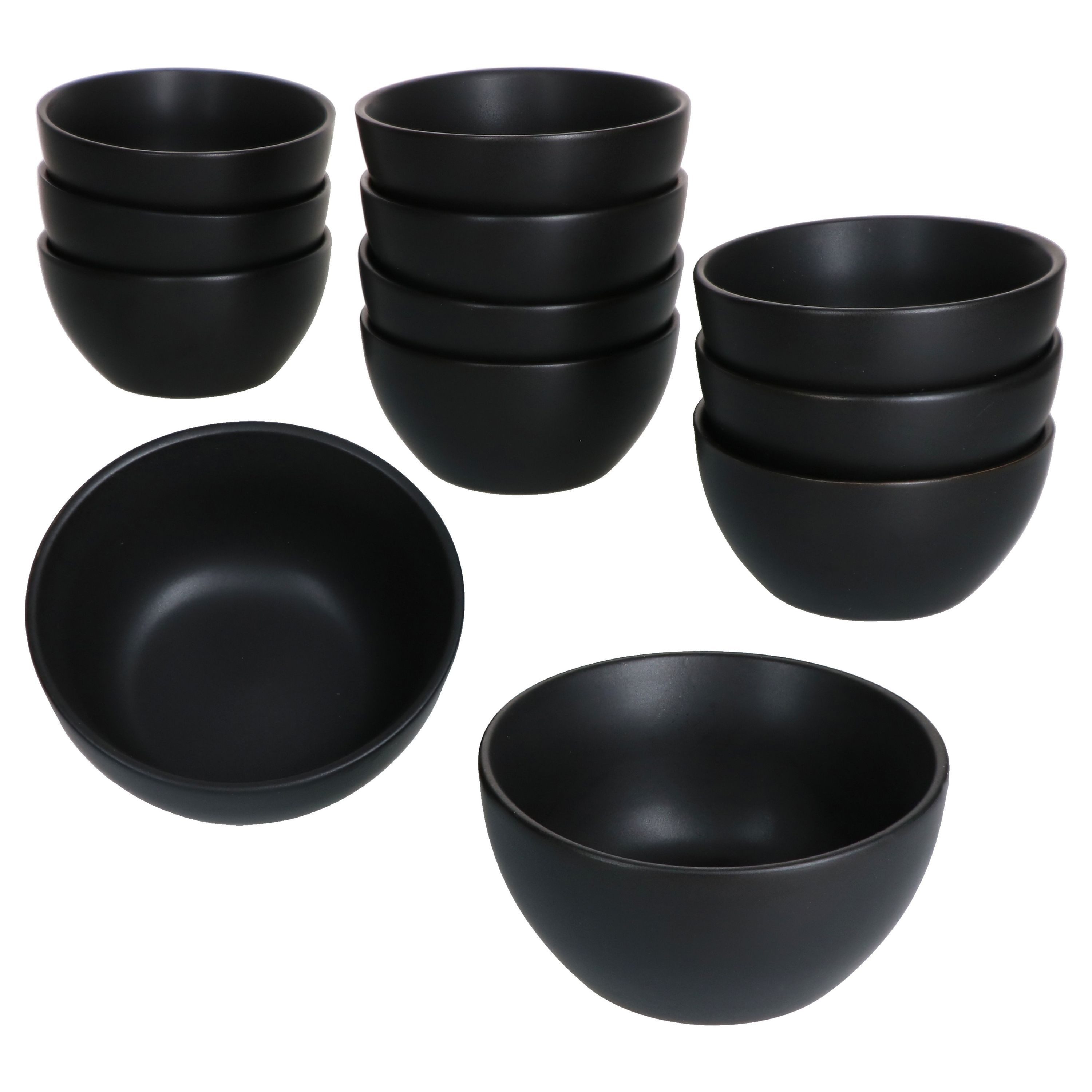 MamboCat Dipschale 12x London Lampart Nero Kattegat Snack- & Dip-Schälchen 150ml Ø10cm, Steingut – Bild 2 von 5