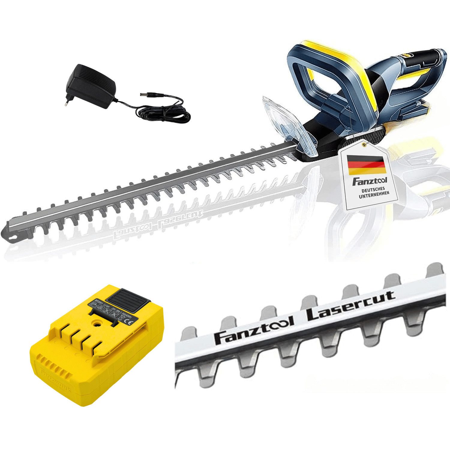 Fanztool Akku-Heckenschere FANZTOOL Heckenschereund mit 20 günstig online kaufen