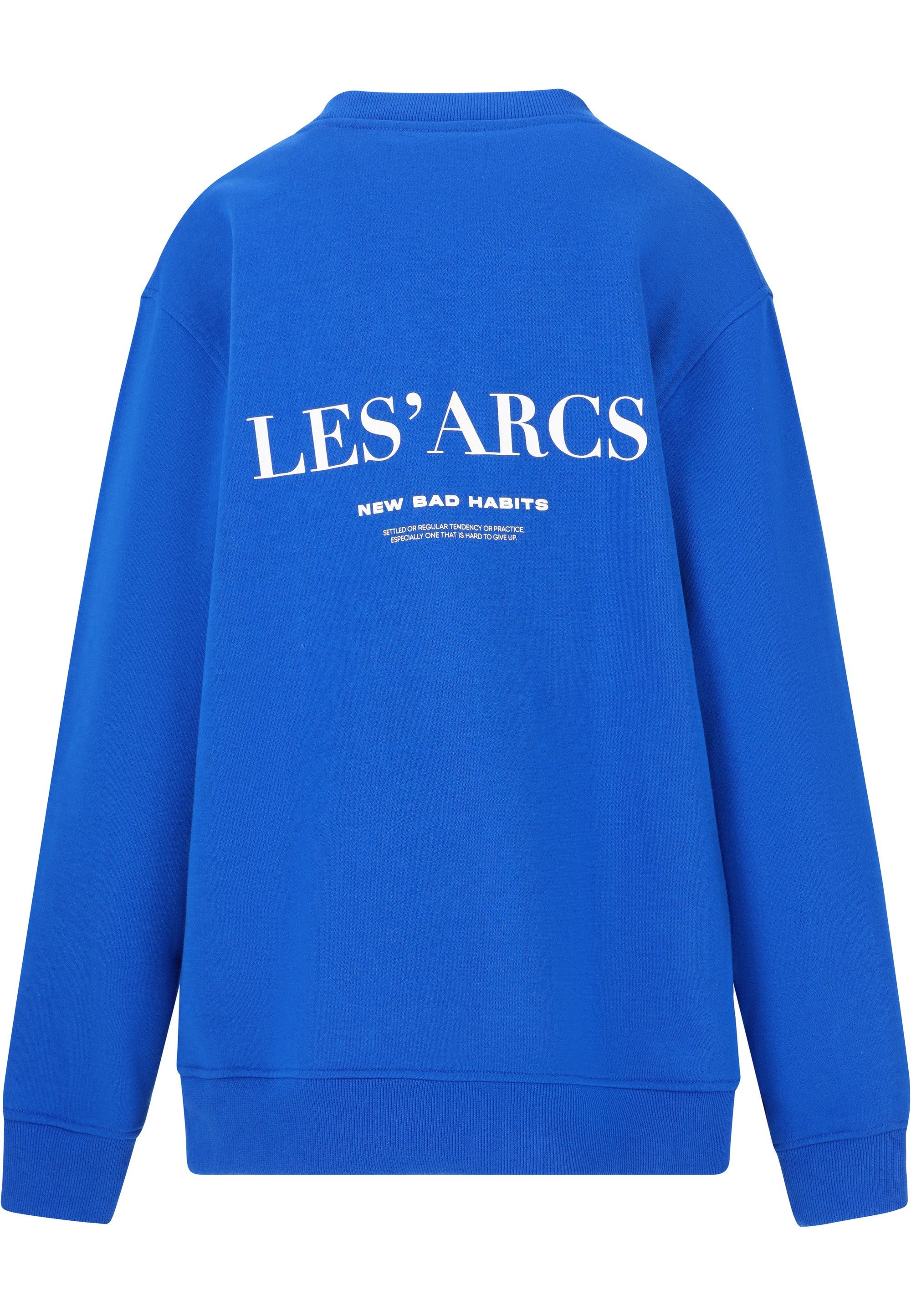 Les'Arcs Sweatshirt Deasach mit stylischem Print und bequemer Passform