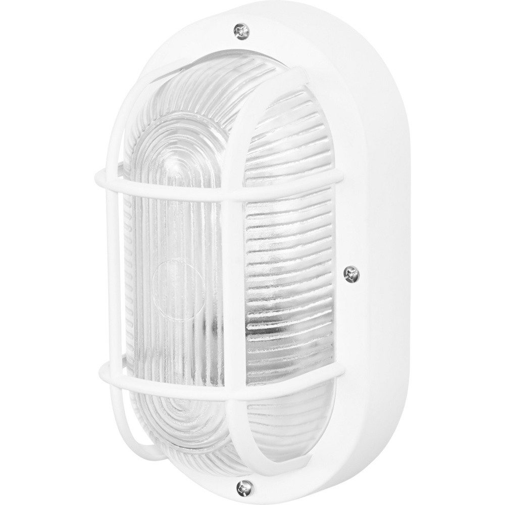 Osram Wandleuchte OSRAM HOMELIGHTING Bulkhead Essential Oval E27 White 4058075845565 Dec