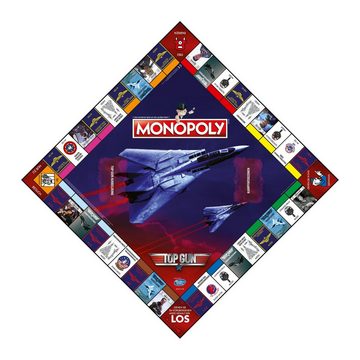 Winning Moves Spiel, Brettspiel Monopoly Top Gun Deutsch/Französisch