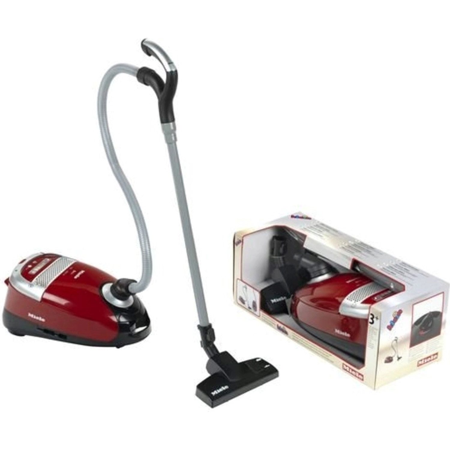 Theo Klein Kinder-Staubsauger 6863 Miele Kinderstauber rot / schwarz günstig online kaufen