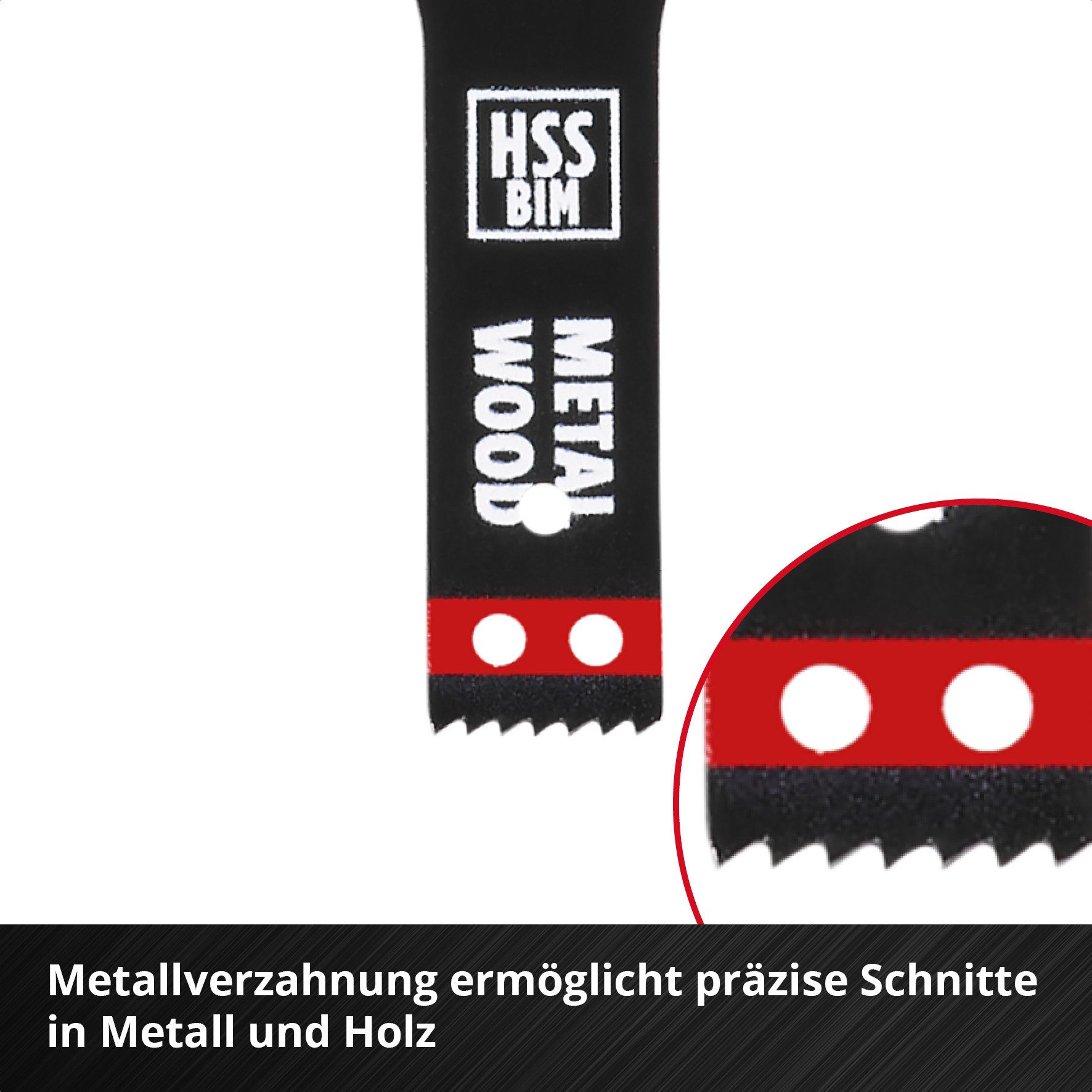 Einhell Sägeblatt Original Einhell Tauchsägeblatt aus Bi-Metall für Metall- und Holzbear, Original Einhell Tauchsägeblatt aus Bi-Metall für Metall- und Holzbear