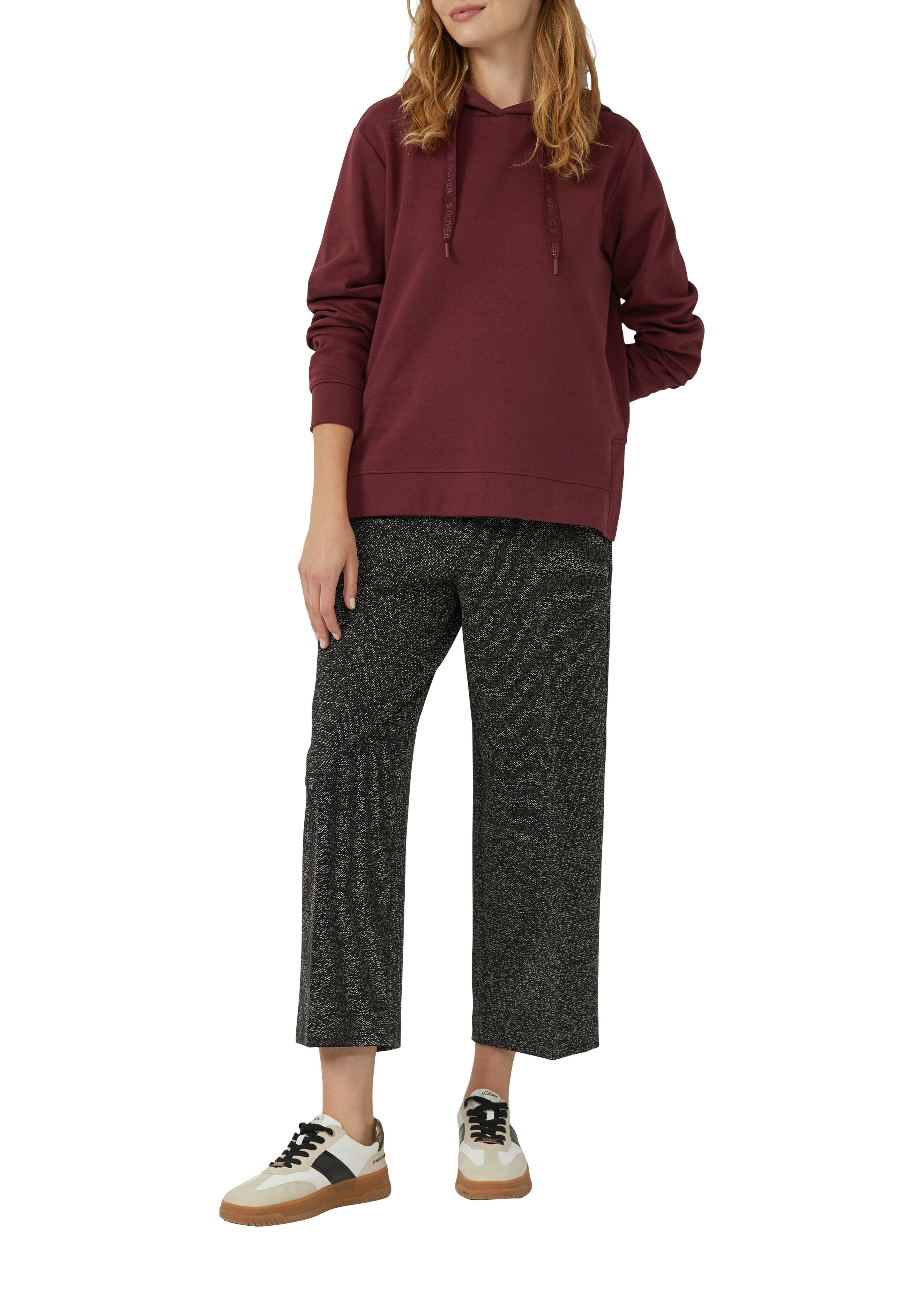 s.Oliver 7/8-Hose in melierter Optik günstig online kaufen