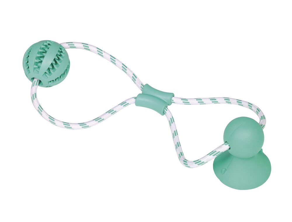 Nobby Tierball Nobby Vollgummi Ball mit Saugnapf