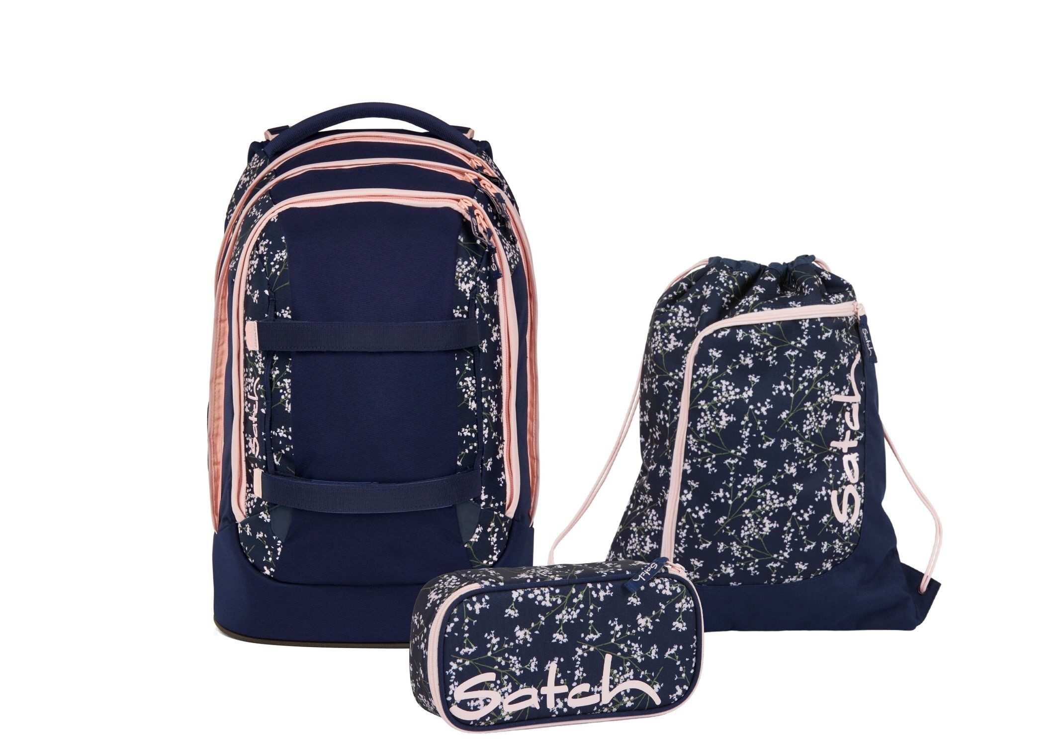 Satch Schulranzen Schulrucksack-Set PACK Bloomy Breeze günstig online kaufen