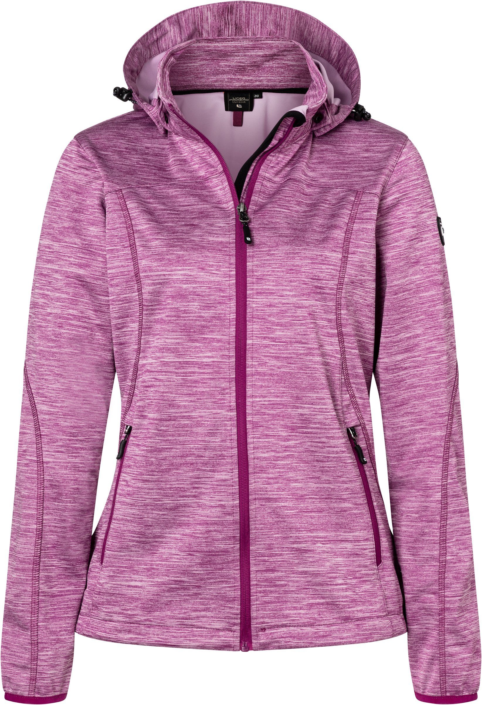 DEPROC Active Softshelljacke SISTERS PEAK mit abnehmbarer Kapuze