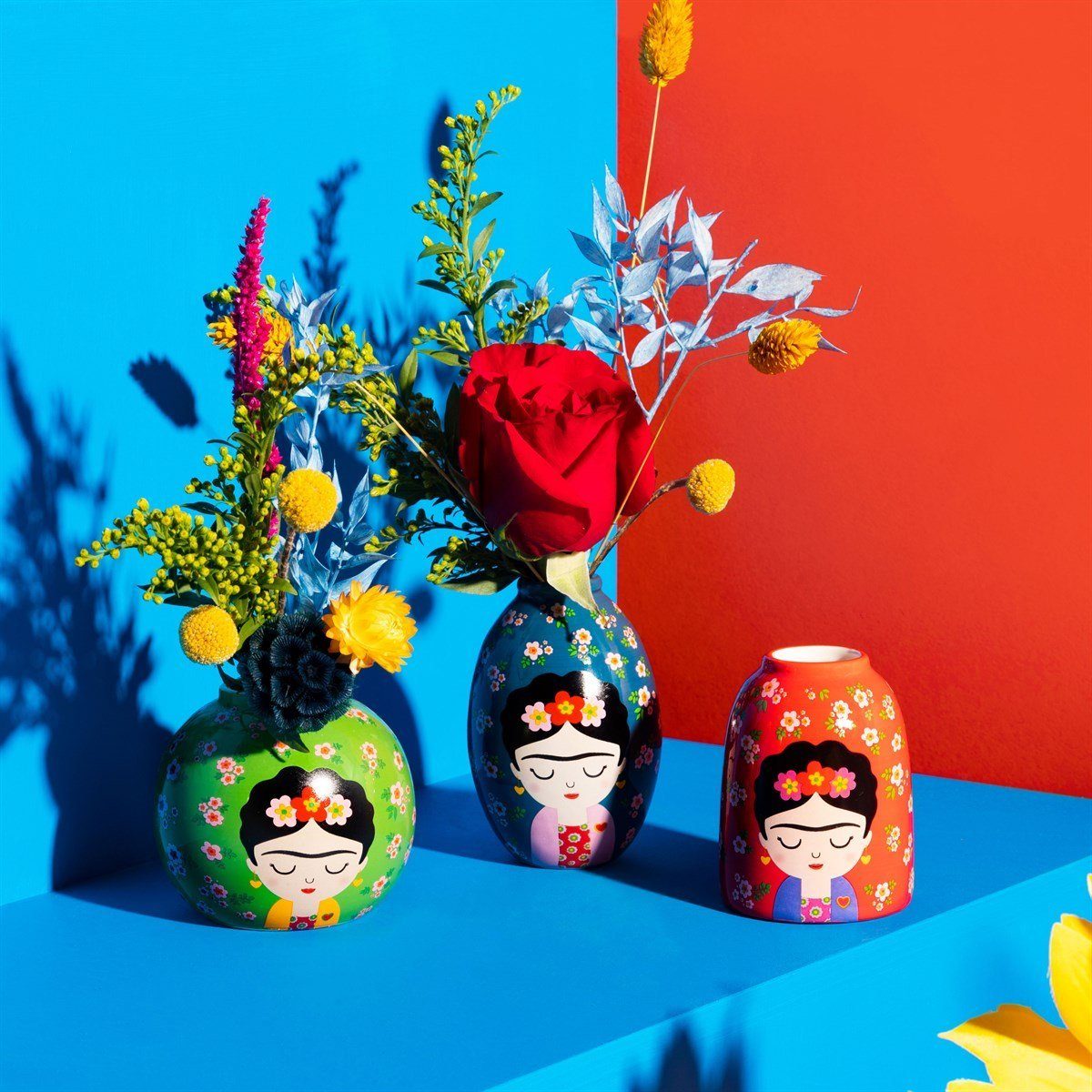 Sass & Belle Dekovase 3er Set Blumenvase Frida günstig online kaufen