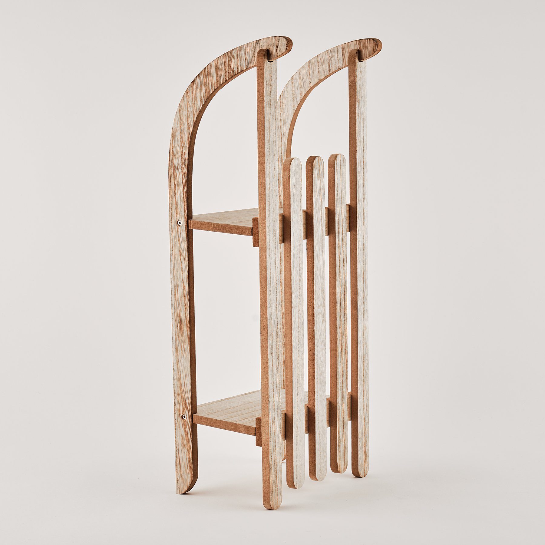 TOPCENT Weihnachtsfigur Deko-Holzschlitten (1-teilig), 50 x günstig online kaufen