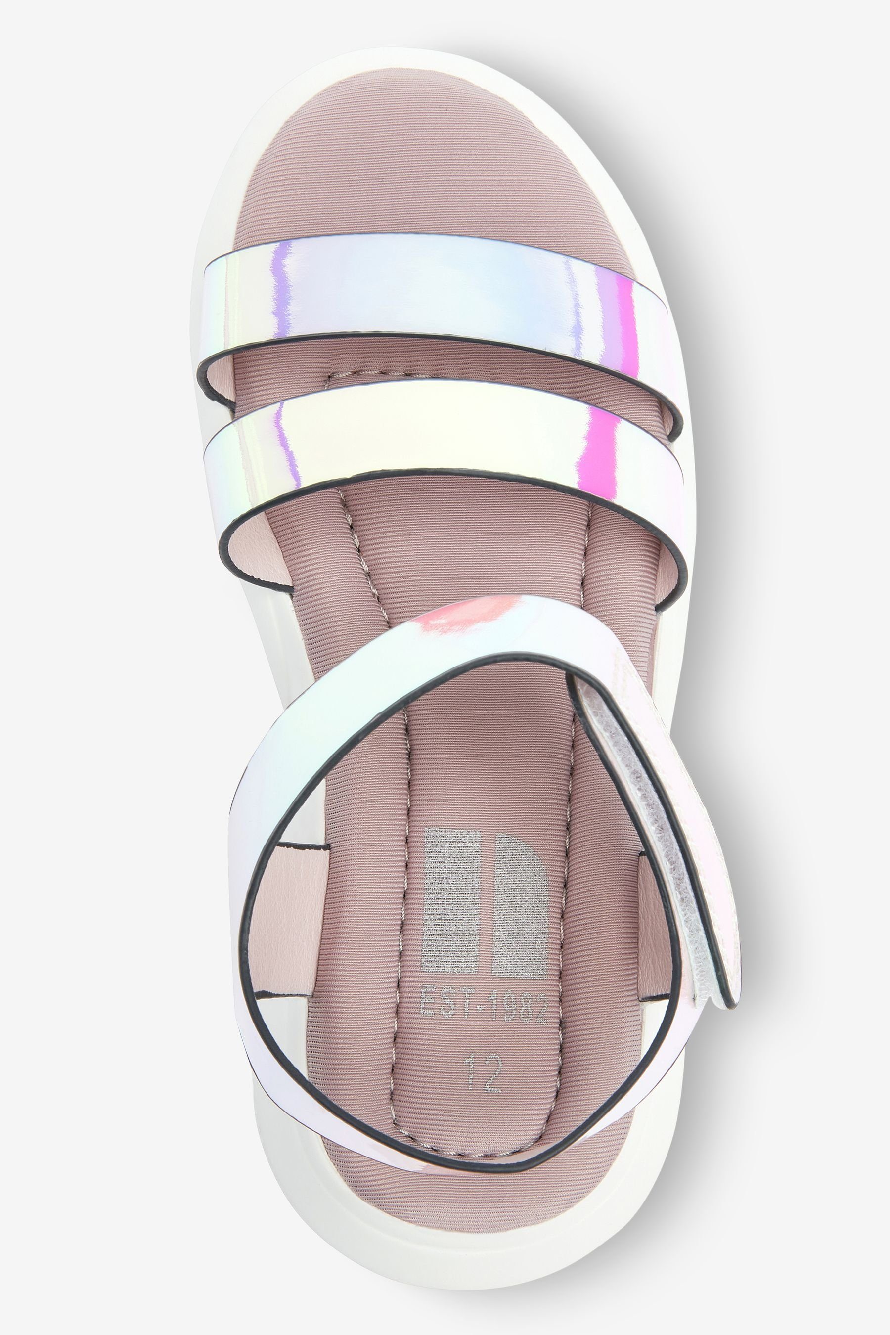 Sandale Next Memory-Schaum Sandale Fußbett aus mit (1-tlg) Sportliche