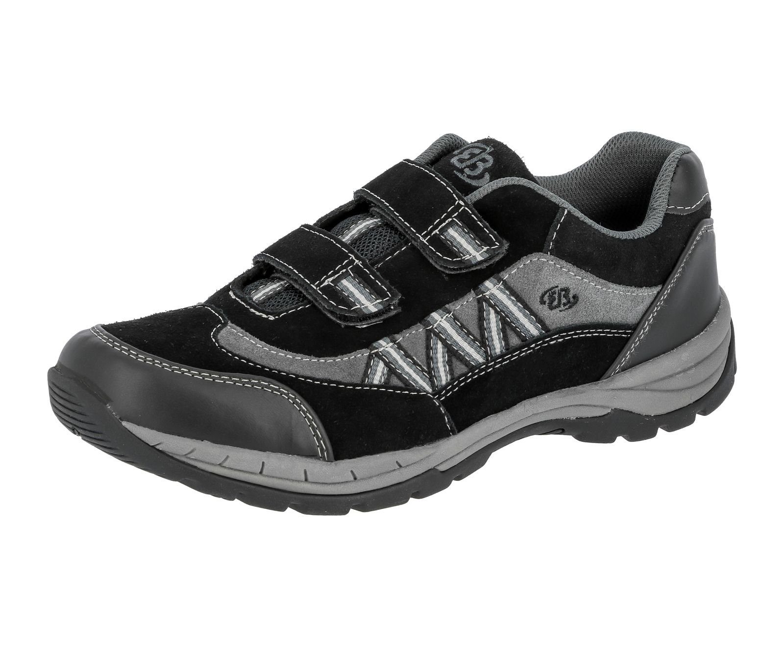 BRÜTTING Bequemschuh Herren Klettverschluss MAN COMFORT V schwarz 36 Klettschuh