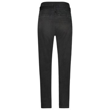 Nukus Paperbag-Hose Marlies Pants Stretch Jeans mit Bindeband aus Baumwolle