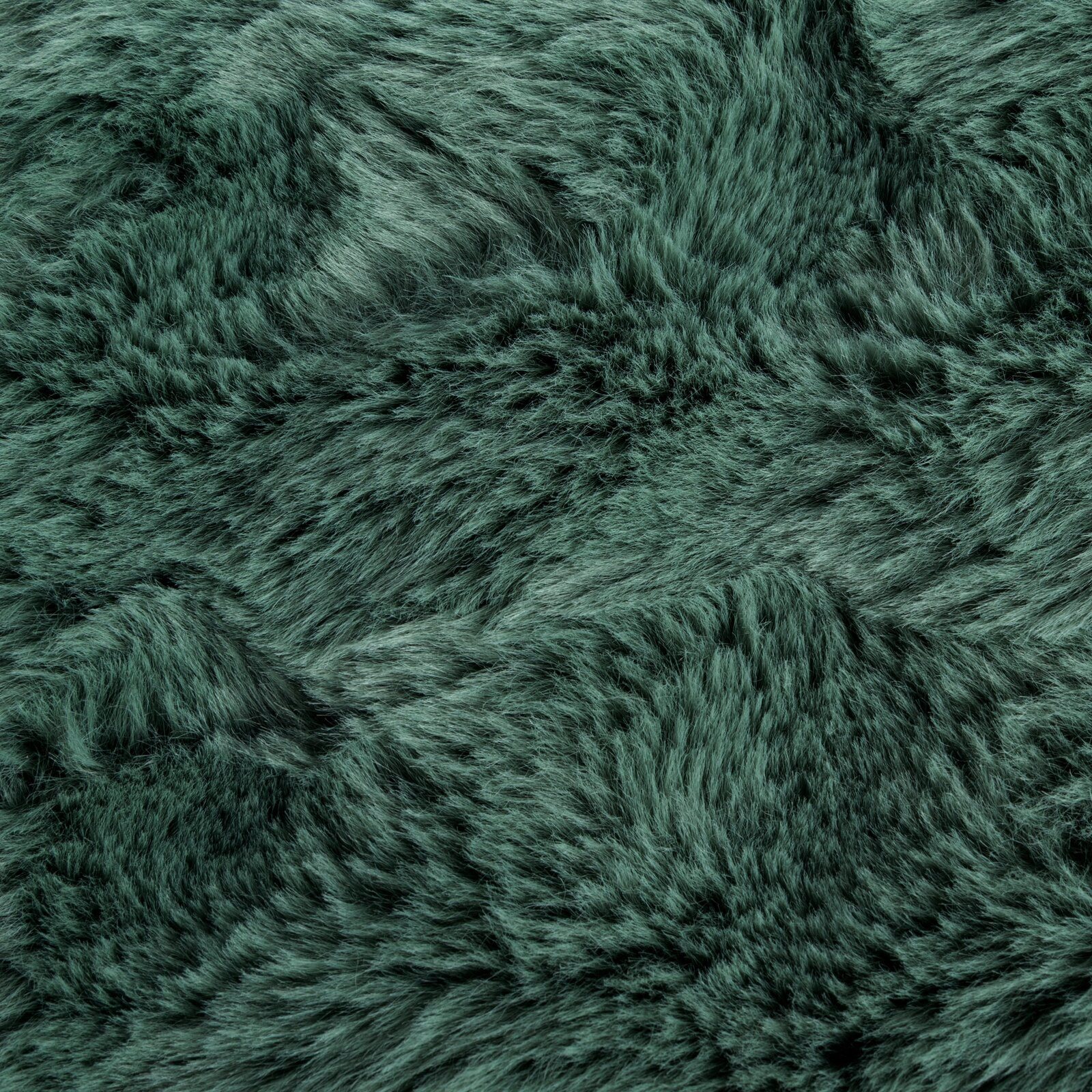 Eurofirany Bettüberwurf Weiche Tagesdecke mit Fellstruktur, 3D-Muster, 200x220 cm, schwer & warm – Bild 3 von 4