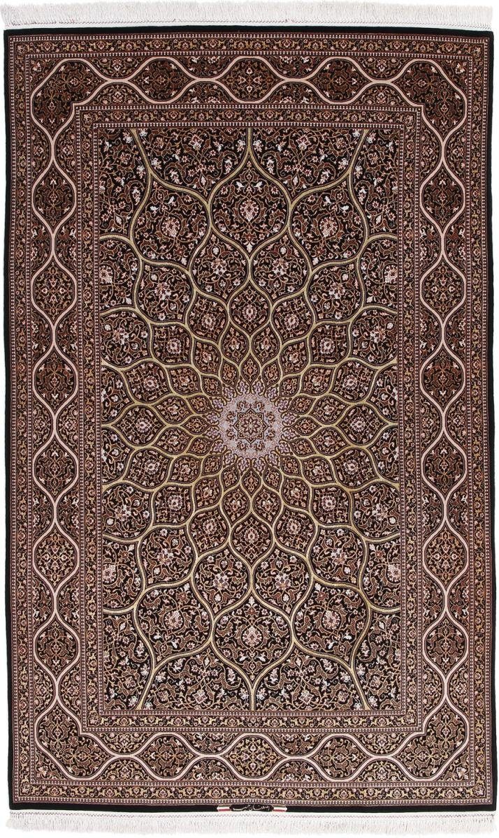 Orientteppich Isfahan 148x239 Handgeknüpfter Orientteppich / Perserteppich, Nain Trading, rechteckig, Höhe: 8 mm