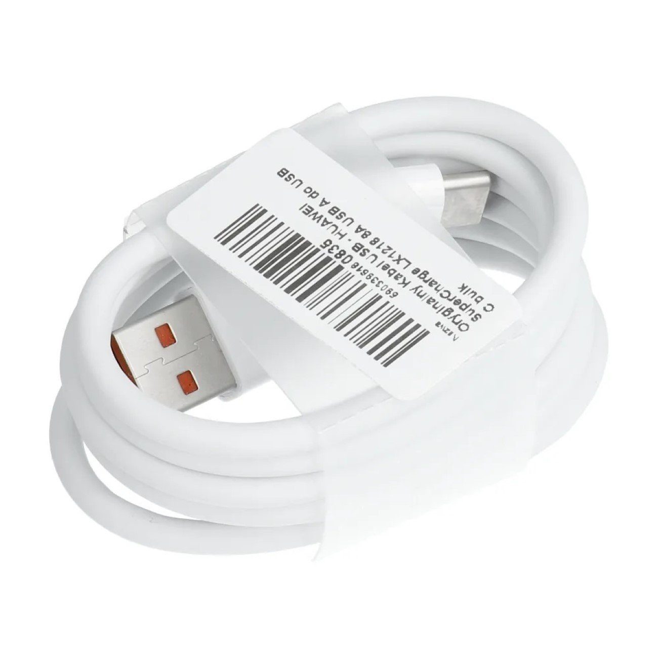 Huawei Original USB-KABEL Ladekabel / Datenkabel - HUAWEI 8A USB Typ C Weiß Smartphone-Kabel