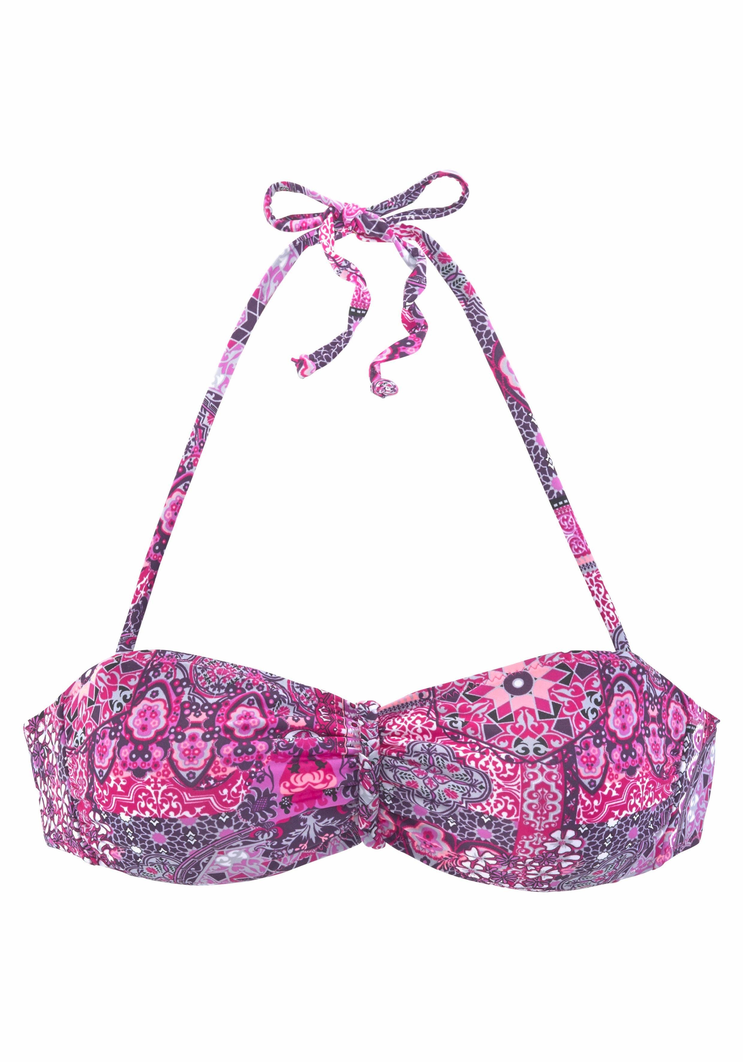 Buffalo Bandeau-Bikini-Top Shari, mit Paisleydruck günstig online kaufen
