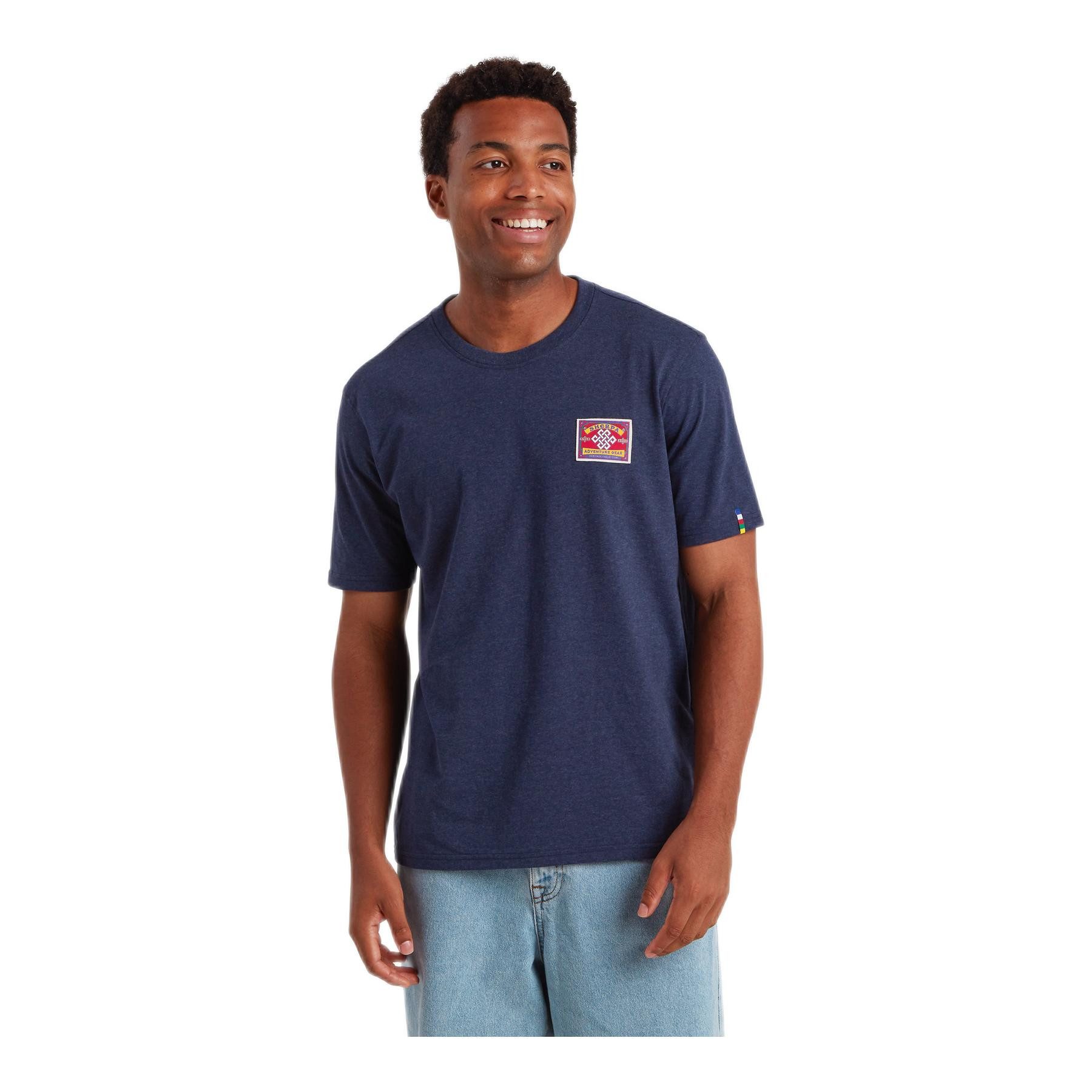 Sherpa Kurzarmshirt JUTNU PATCH TEE Herren