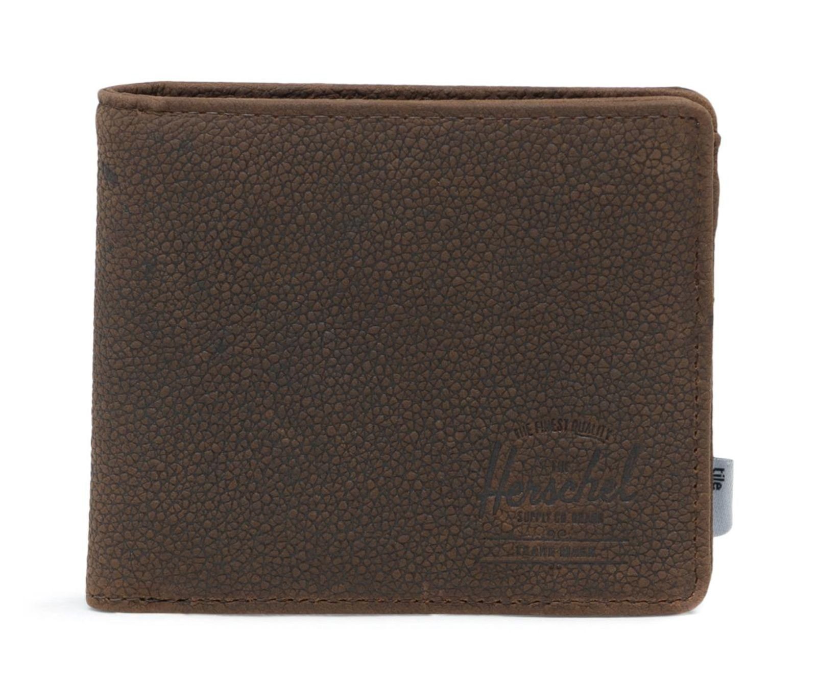 Herschel Geldbörse Roy Plus Coin Brown Pebbled Nubuck