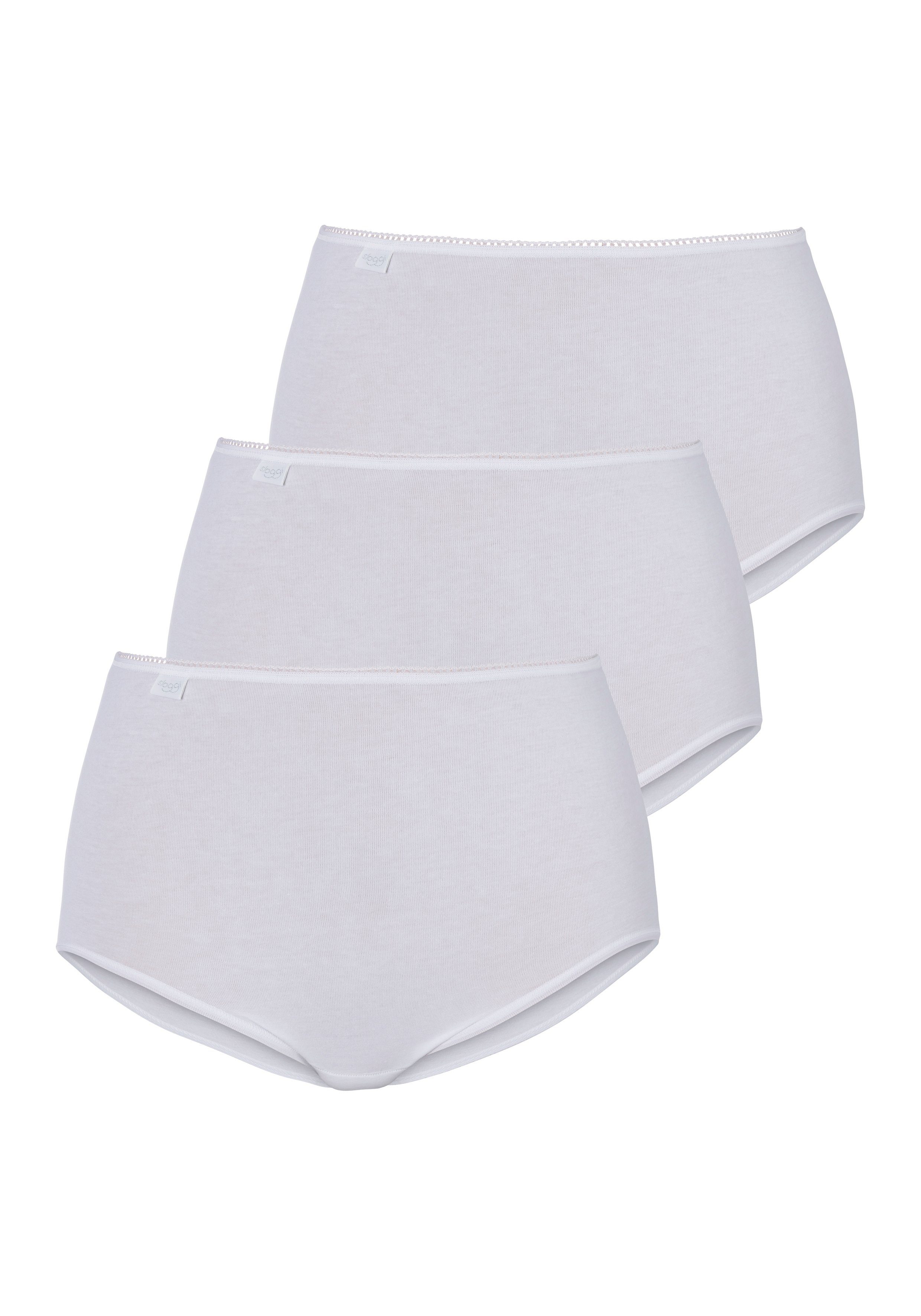 Sloggi 24/7 Microvezel Maxi C3P damesslips, wit (03), 40