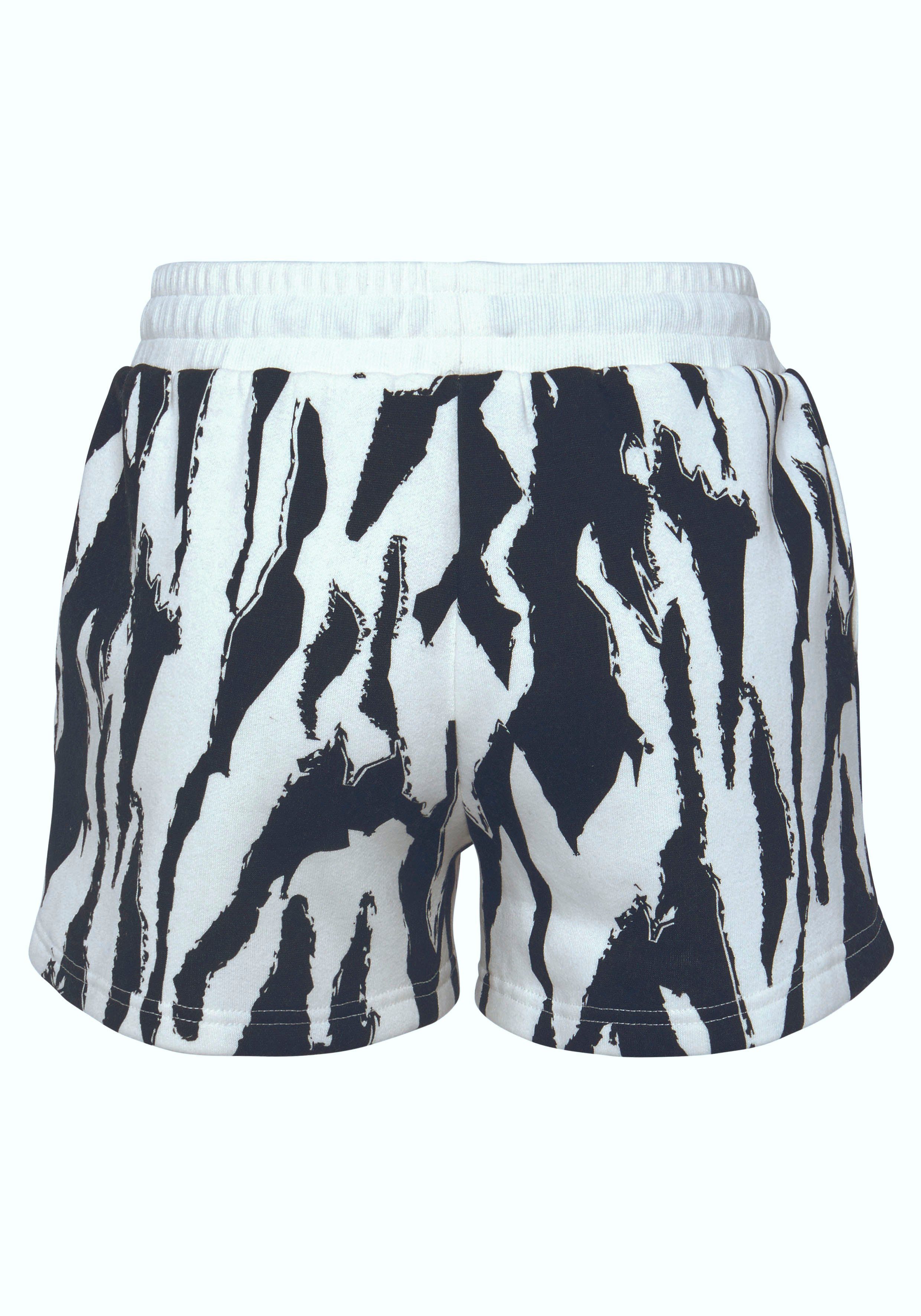 French Connection Sweatshorts mit Allover-Print, Loungewear