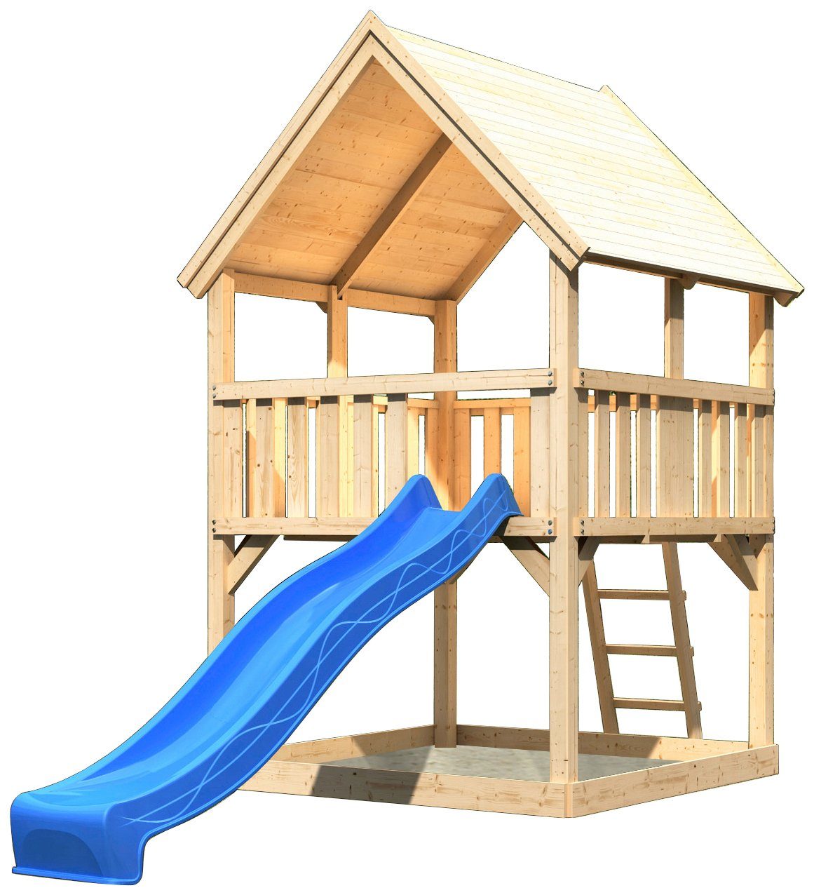 KONIFERA Spielturm Lenie 2, BxTxH: 200x200x345 cm