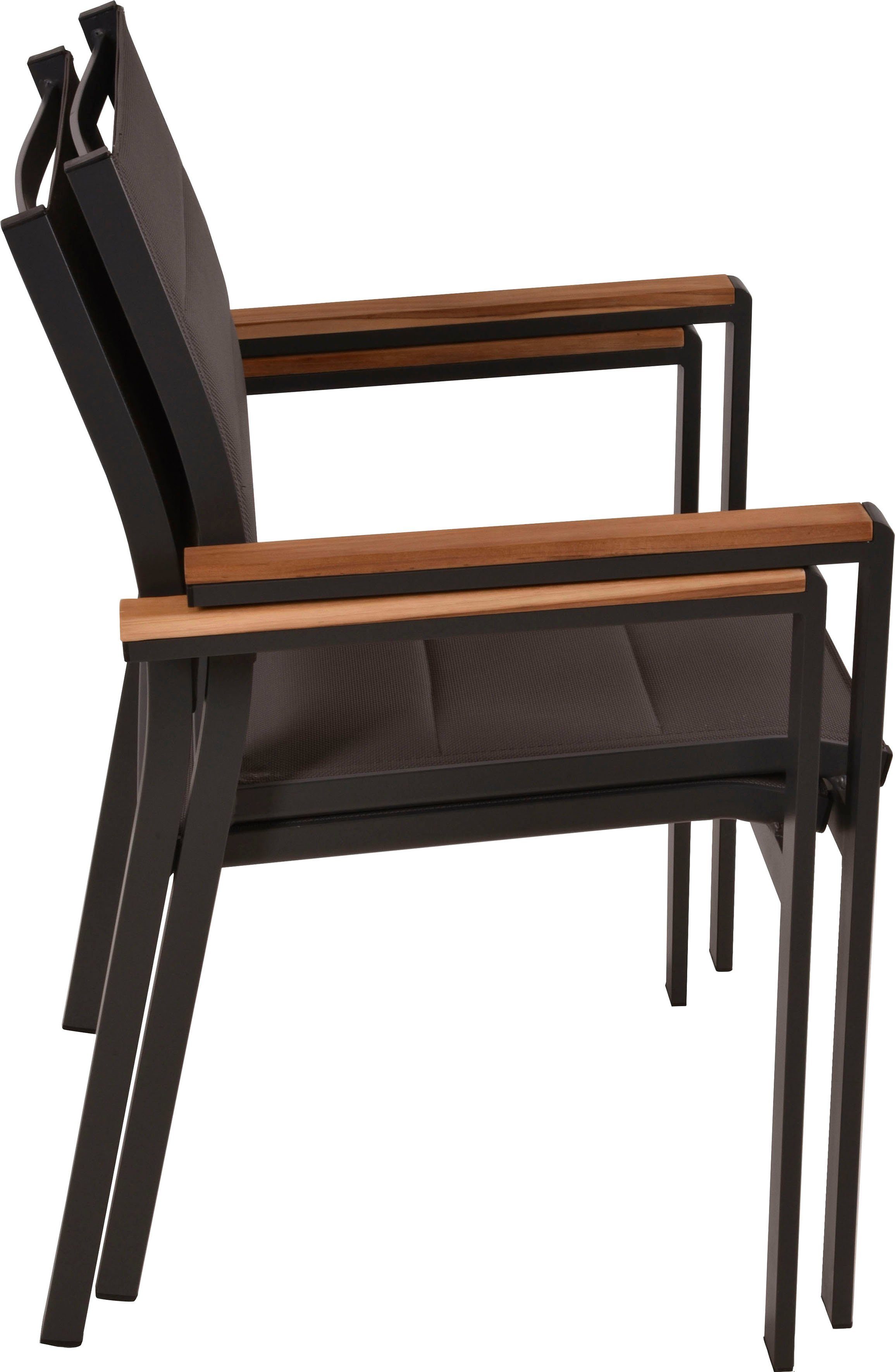 Garden Pleasure Garten-Essgruppe DAVINA, (5-tlg)