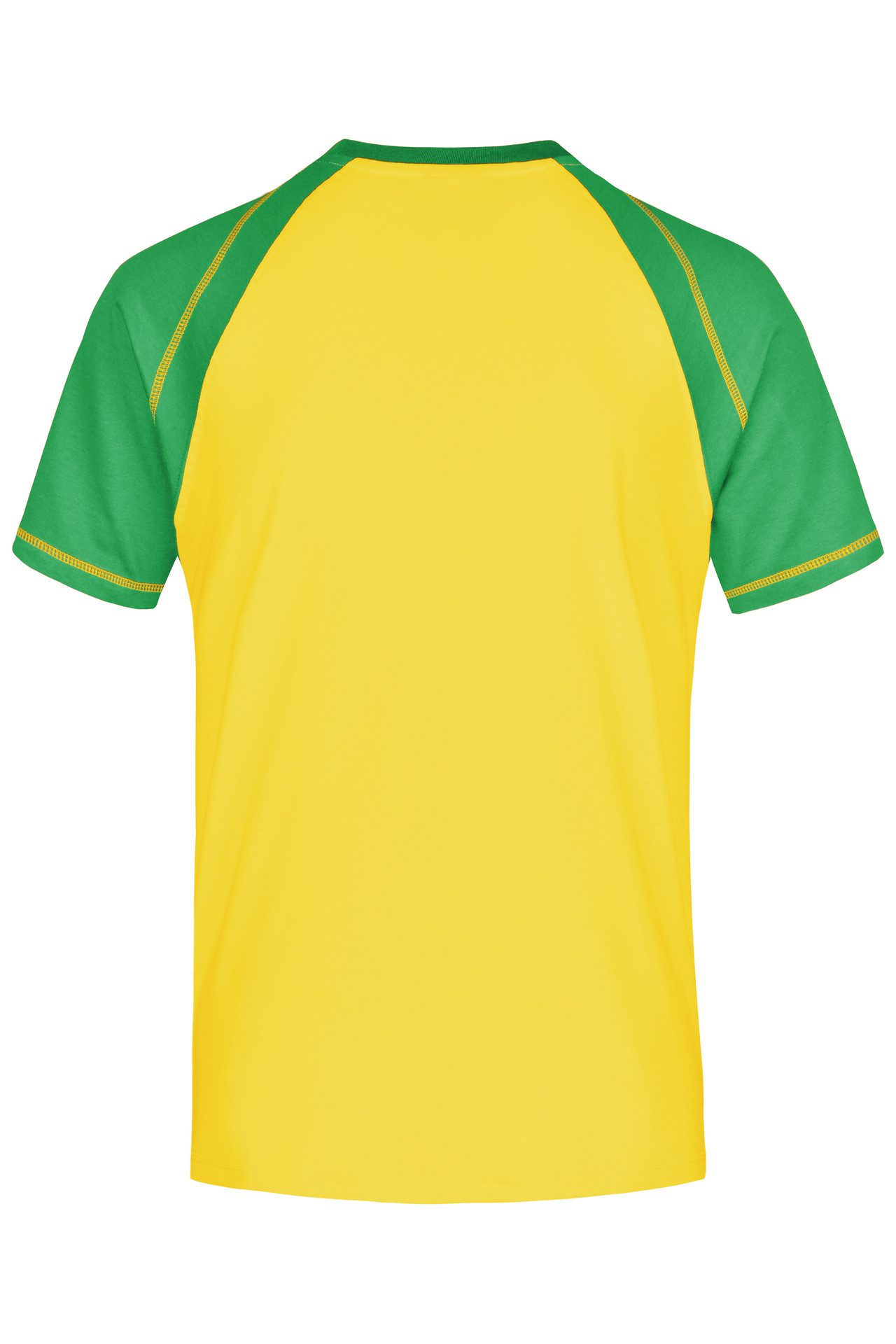James & Nicholson T-Shirt 3er-Pack Sportliches Herren T-Shirt mit Raglanärmeln JN010 (Spar-Set, 3er-Pack) Hochwertiger Single Jersey
