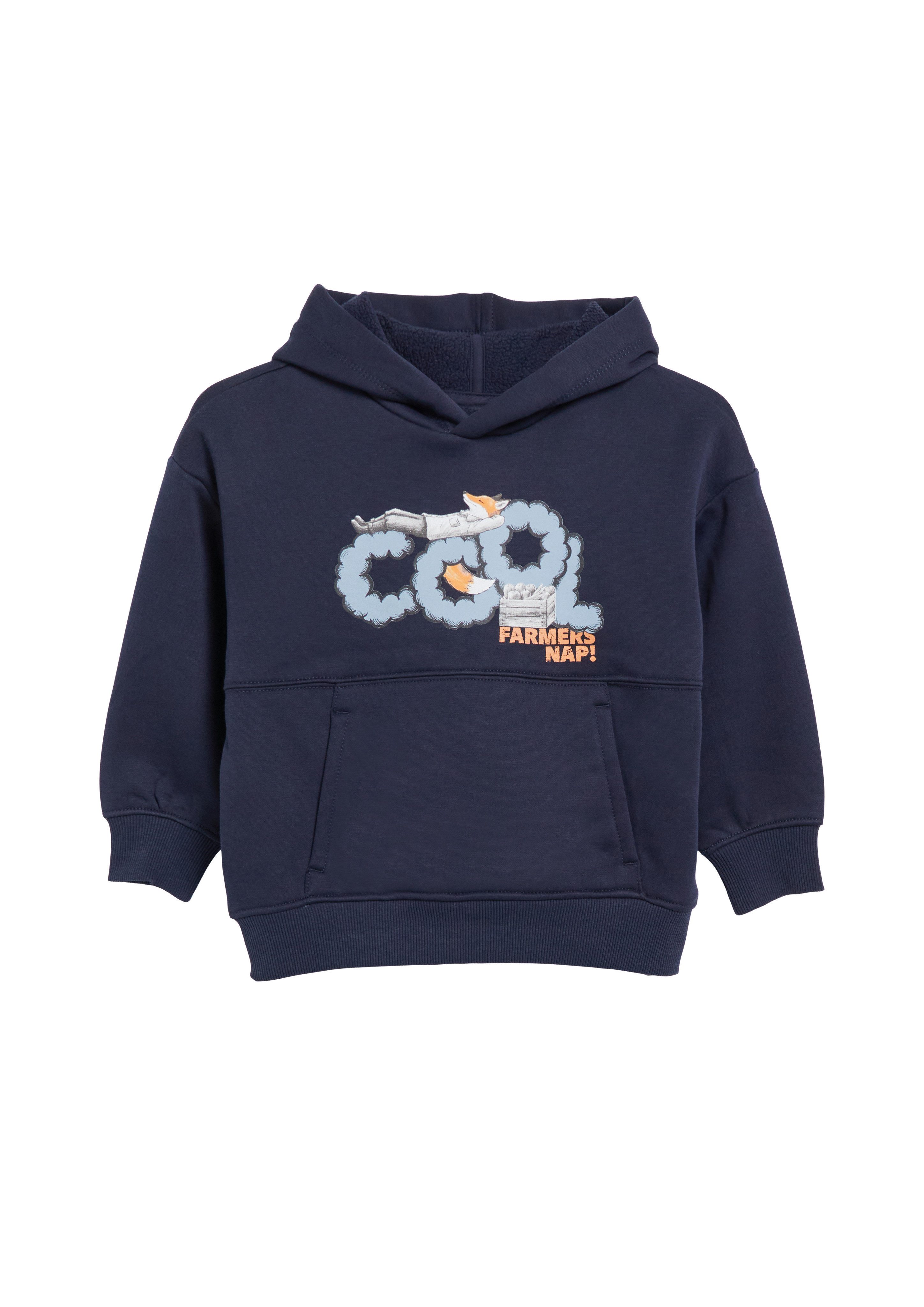 s.Oliver Junior Kapuzensweatshirt mit Frontprint / für Boys
