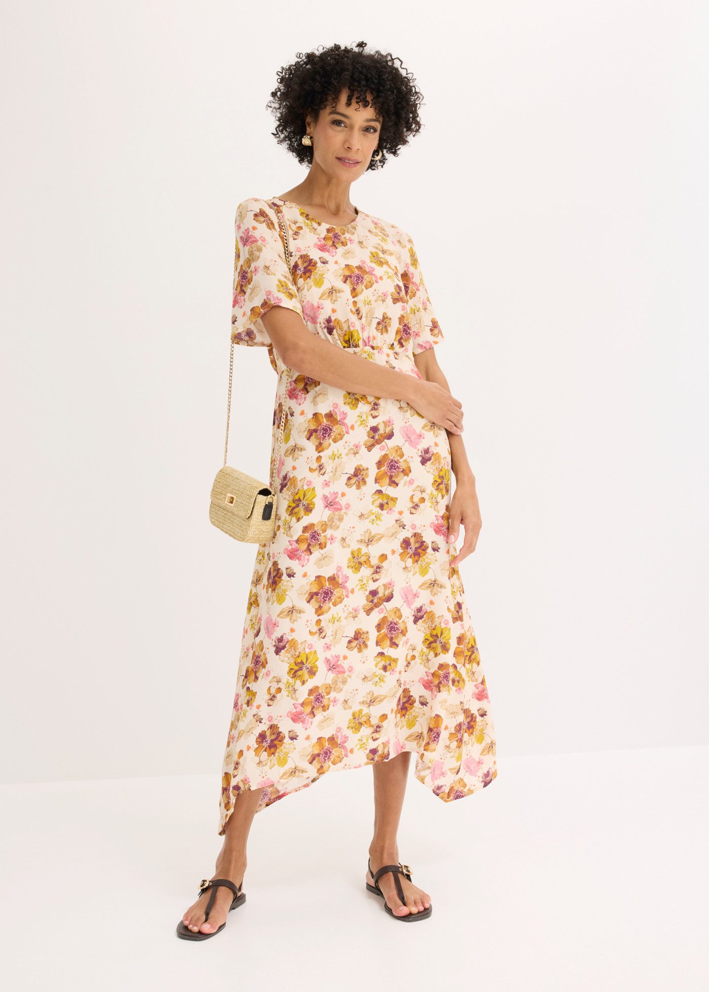 bonprix Midikleid